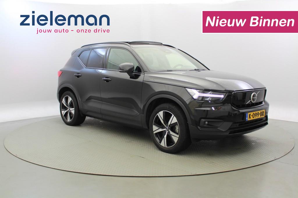 VOLVO Xc40 Recharge P8 AWD R-Design BlackLine - Panorama, Leer, Stoelverw.