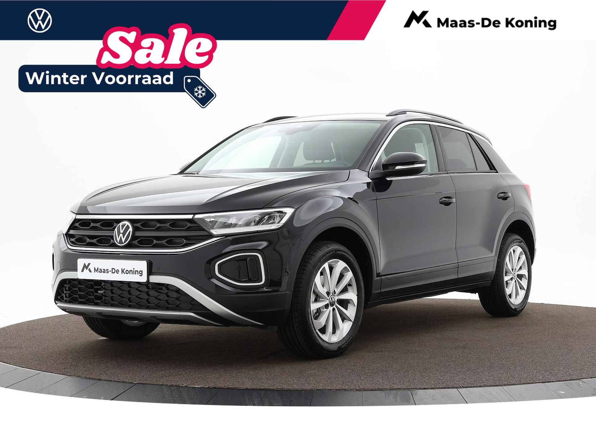 Volkswagen T-Roc Life Edition 1.0 TSI 116 pk 6 versn. Hand ·  Airconditioning automatisch, 2-zone (climatronic) · Privatelease €,-398 per maand · incl. inruilvoordeel · - 1/42