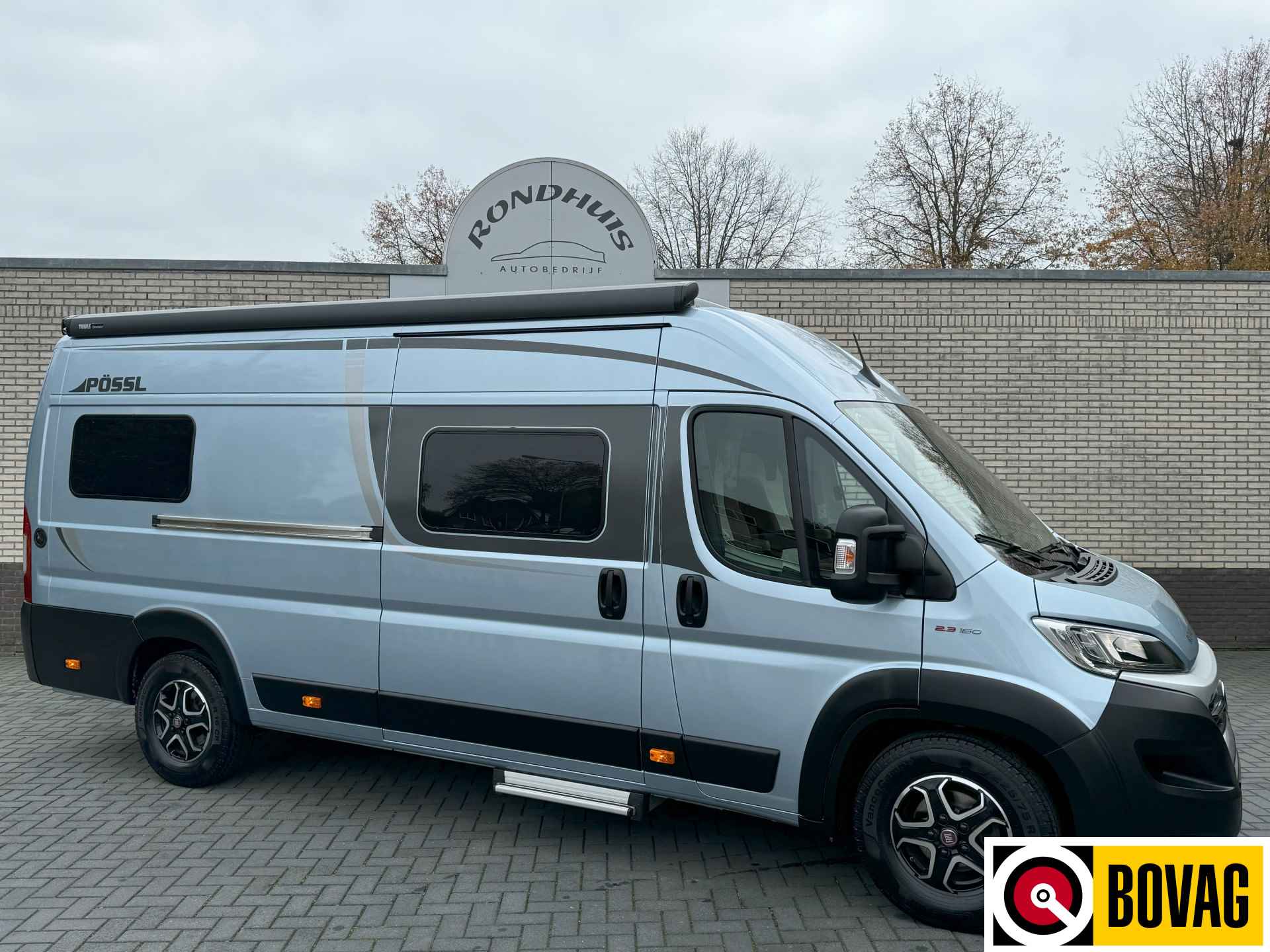 Pössl Roadcruiser B 640 D-Line 160 pk 9-TRAPS AUTOMAAT Euro6 Fiat Ducato Maxi **Lengtebedden/4 zitplaatsen/Maxxfan/Zonnepaneel/Smart T