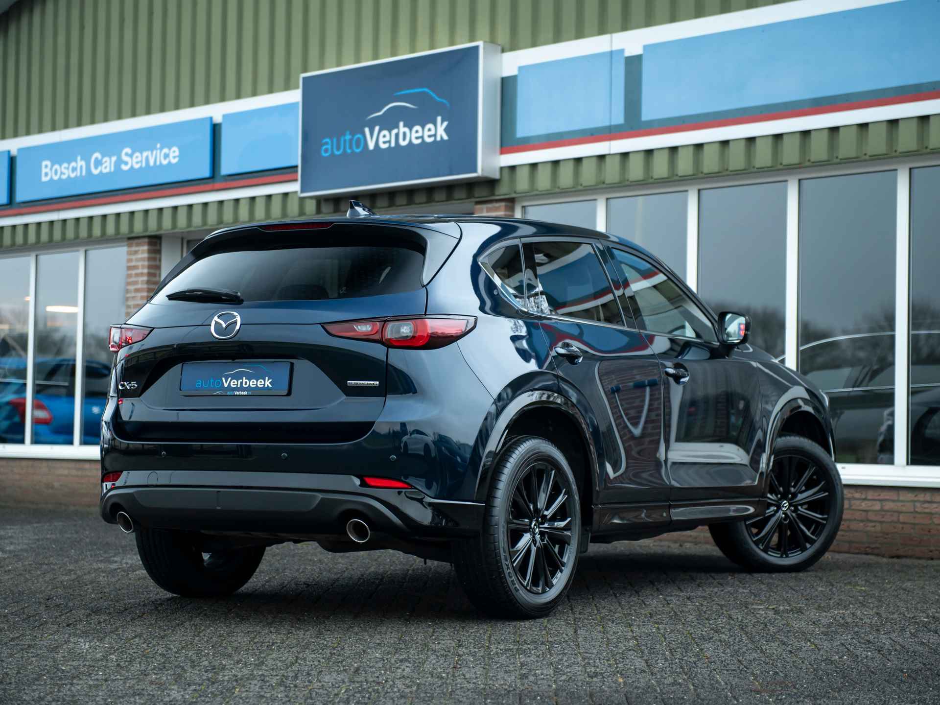 Mazda CX-5 2.0 e-SkyActiv-G M Hybrid 165 Homura | Comfort Pack | Leder | Memory stoel | Stoelventilatie | Stuur- en stoelverwarming | 360gr. camera | Keyless | Adaptive LED | Mazda Radar Cruise Control - 3/54