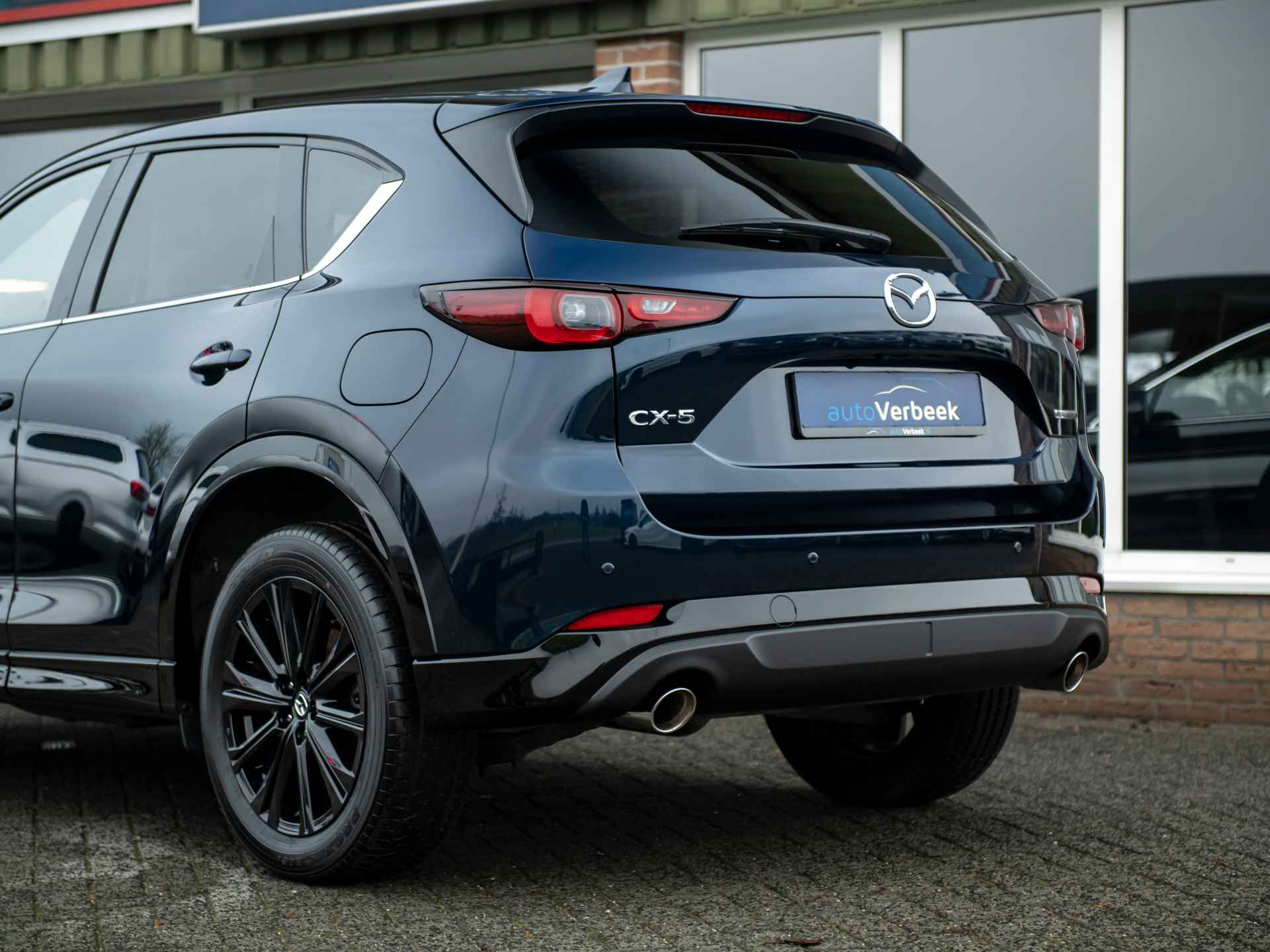 Mazda CX-5 2.0 e-SkyActiv-G M Hybrid 165 Homura | Comfort Pack | Leder | Memory stoel | Stoelventilatie | Stuur- en stoelverwarming | 360gr. camera | Keyless | Adaptive LED | Mazda Radar Cruise Control - 38/54