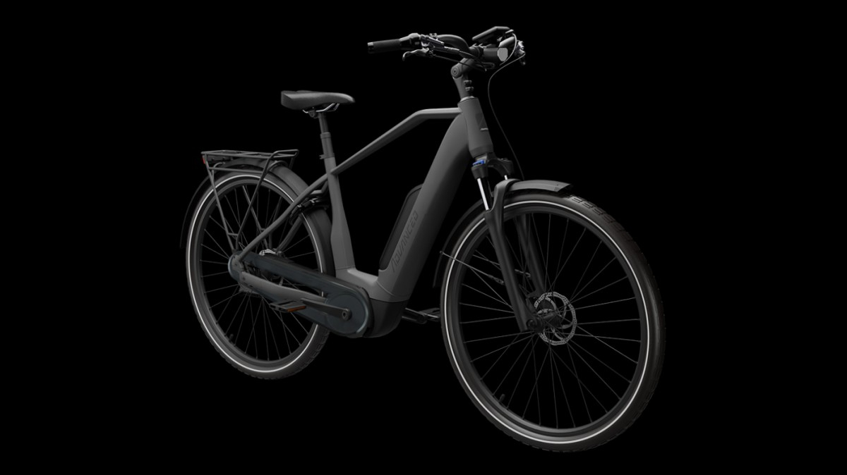 Advanced Ebike Das Original TOUR Plus Diamant 55 Perf. 50 / 545 Wh / Intuvia Coal Grey Matt 55cm 2023