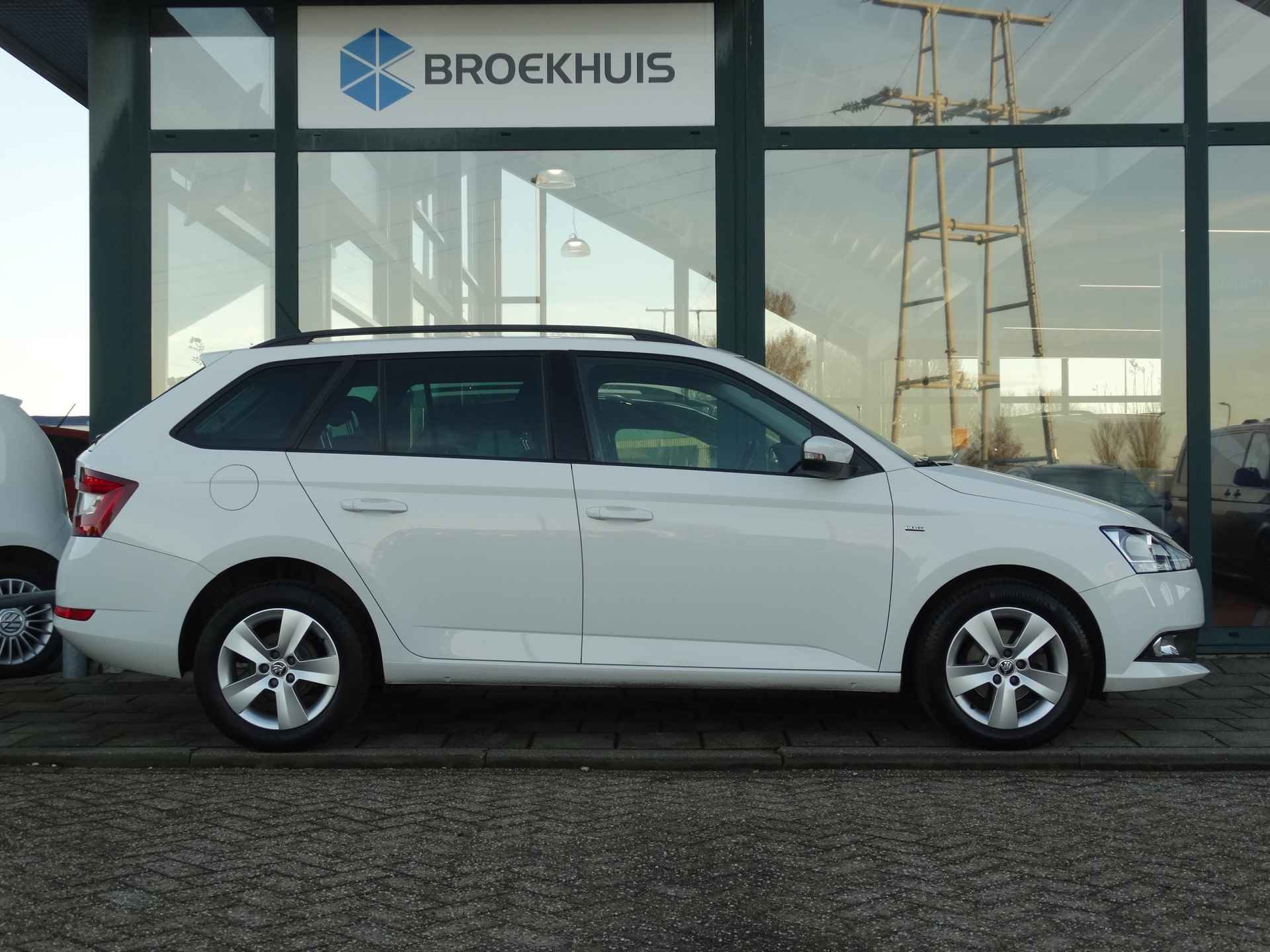 Škoda Fabia Combi 1.0 TSI 95PK Clever | Navigatie | Climate Control | Parkeersensoren | - 8/25