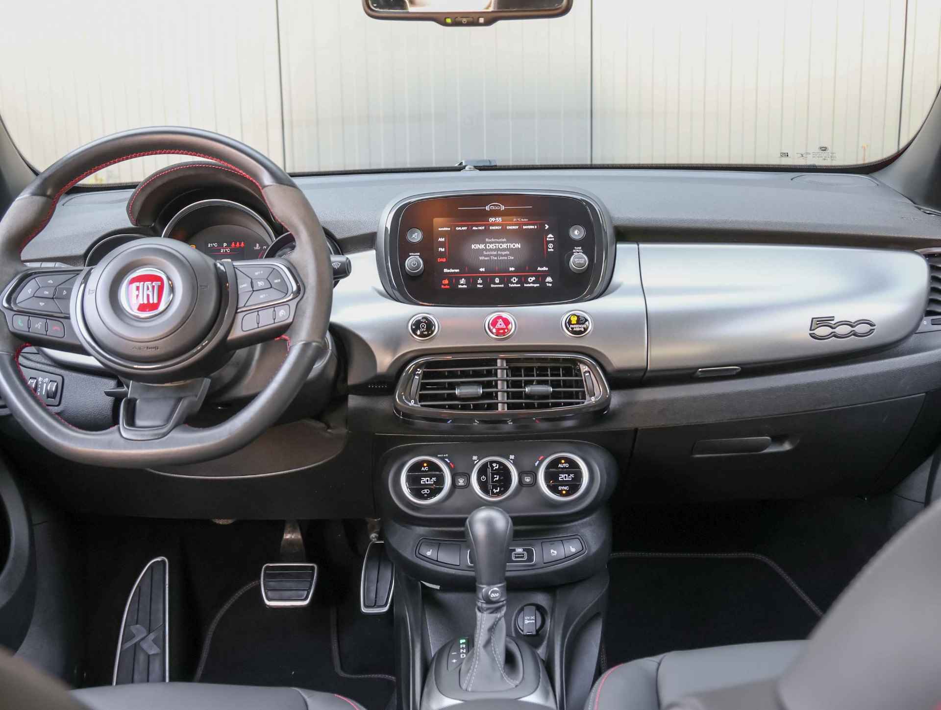 Fiat 500 X 150pk GSE Sport (Climate/Cruise/NAV./S.stoelen/FULL LED/Keyless/UNIEK!!) - 12/46