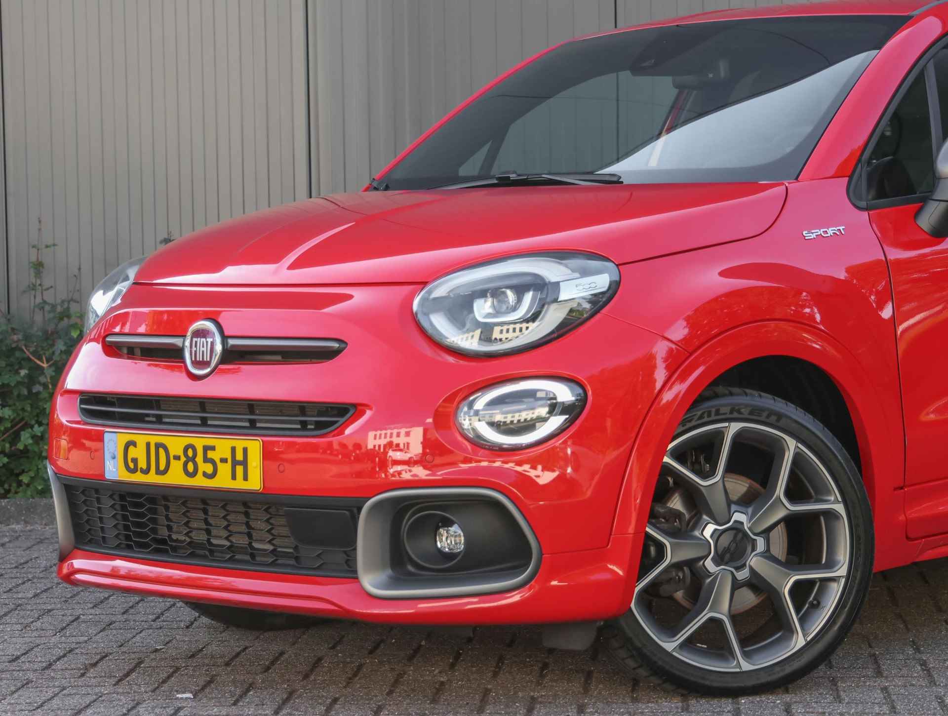 Fiat 500 X 150pk GSE Sport (Climate/Cruise/NAV./S.stoelen/FULL LED/Keyless/UNIEK!!) - 43/46