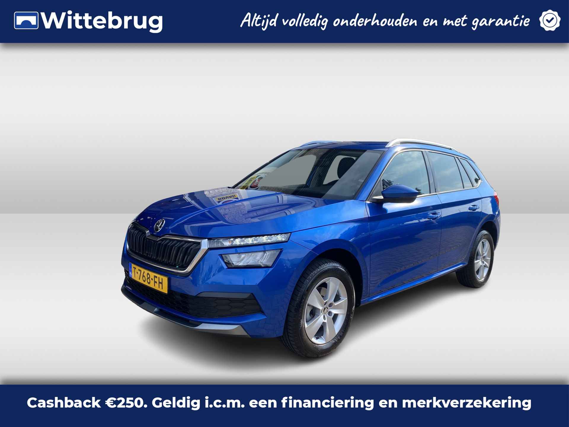 Škoda Kamiq 1.0 TSI Ambition / FABRIEKS GARANTIE T/M 6-2027/ PARK. SENSOREN/ LED/ CRUISE/ APP CONNECT/ AIRCO/ - 1/35