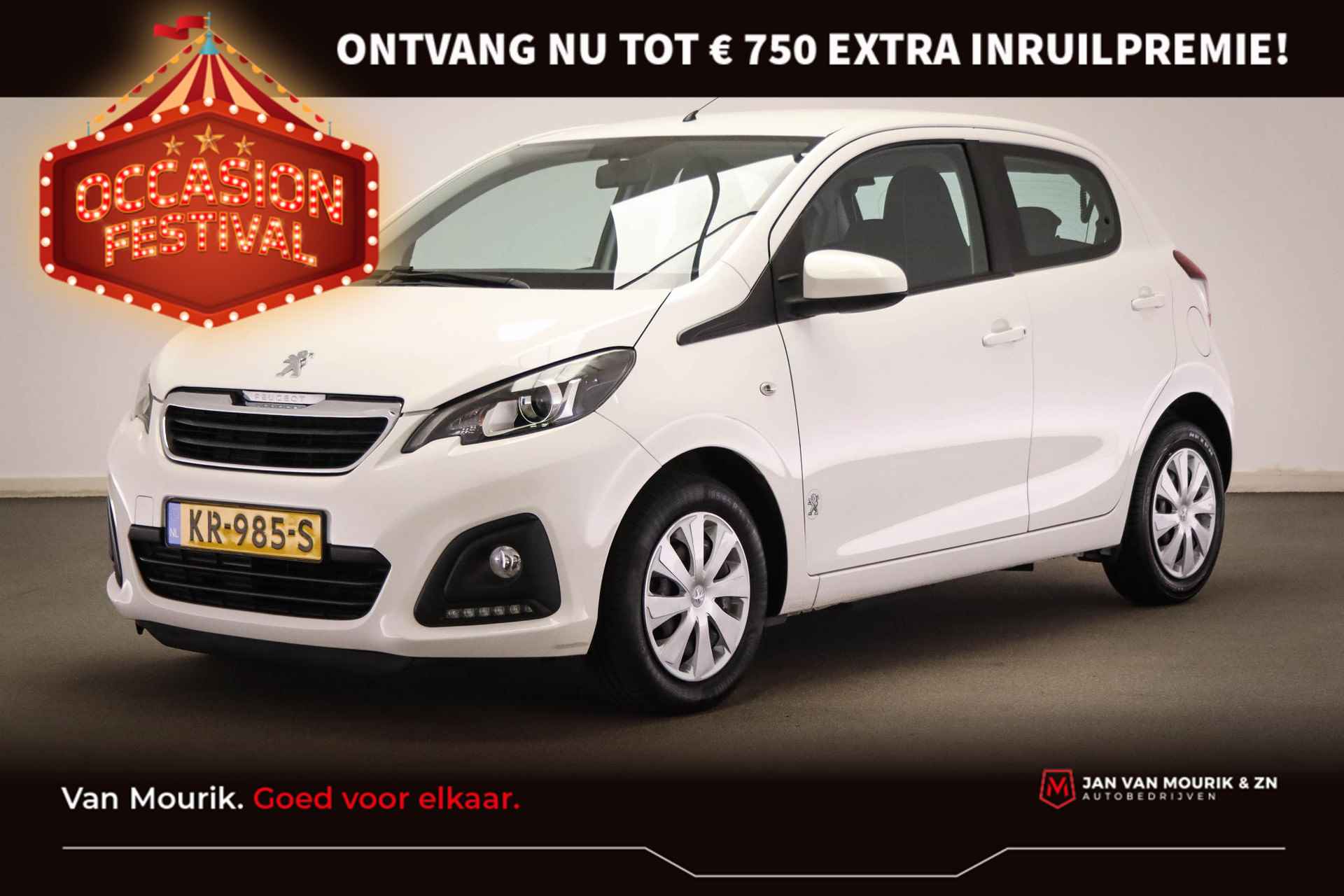 Peugeot 108 1.0 e-VTi Active | PACK  PREMIUM | AIRCO | MISTLAMPEN | BLUETOOTH - 1/39