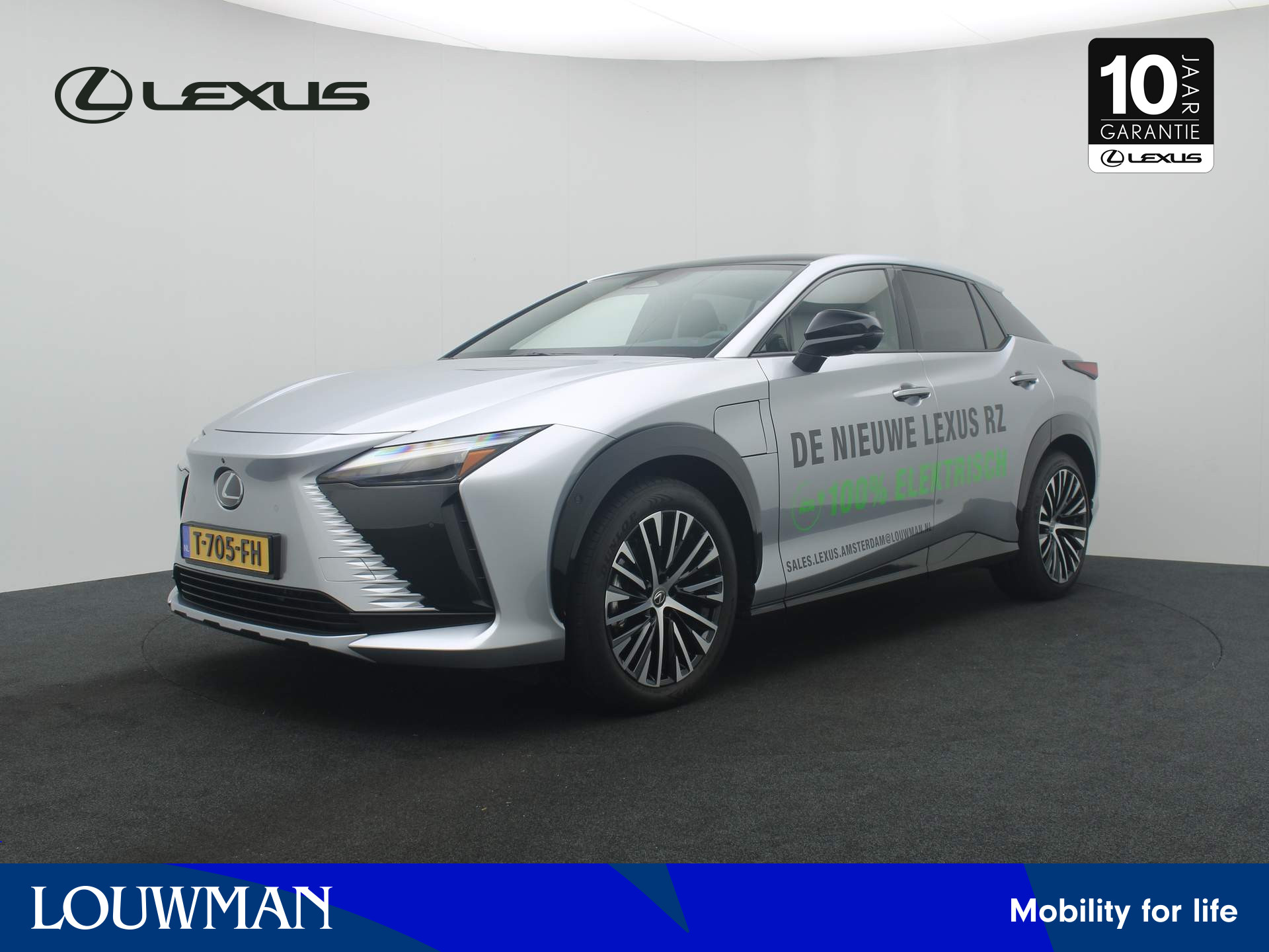 Lexus RZ 450e President Line Full Electric *DEMO* | Full Options | Variabel Transparant Panoramadak |