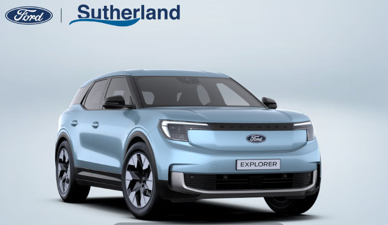 Ford Explorer Premium Extended Range RWD 77 kWh Incl. Gratis laadpaal!! | SCI Ford Voorraad Artic Blue