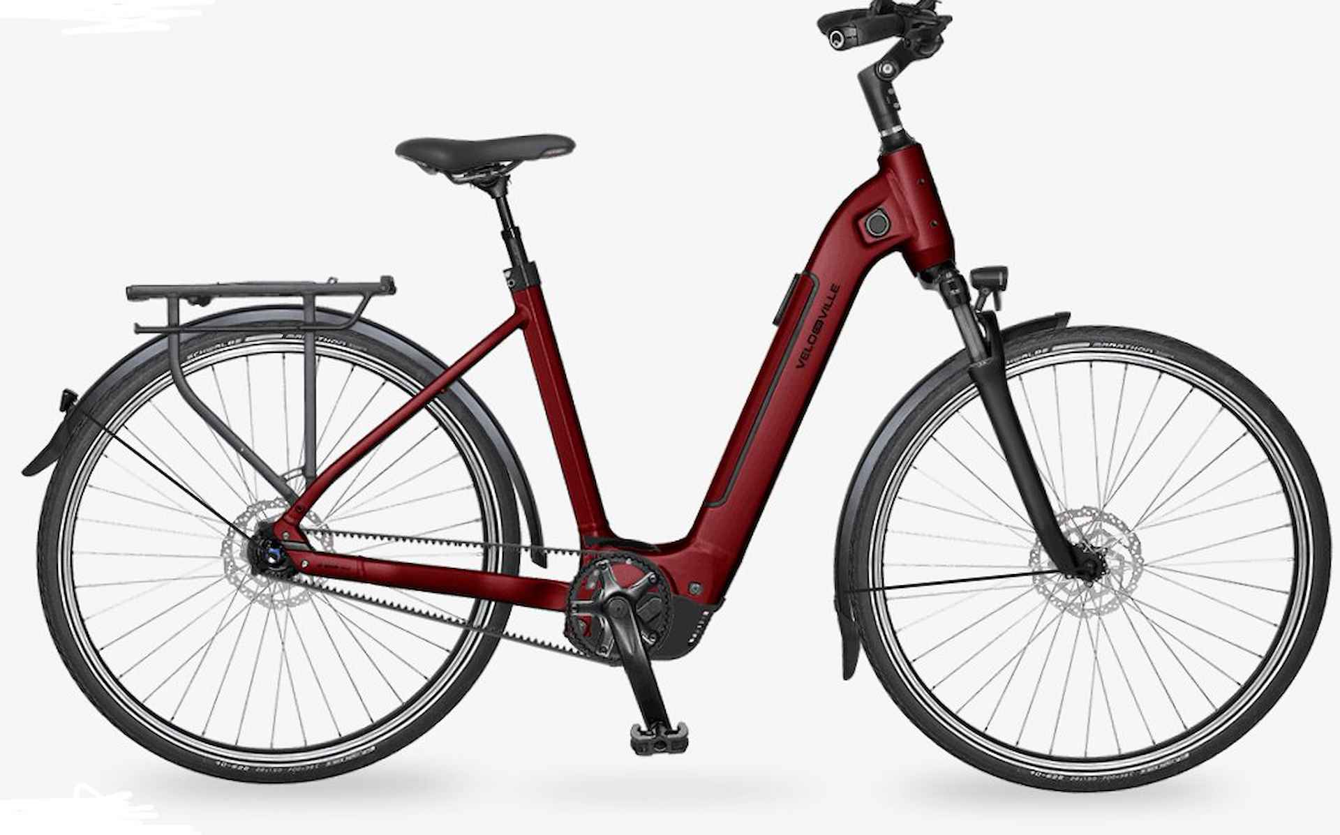 Velo de Ville CEB590 Lage instap Ruby Red Mat 53cm 2024