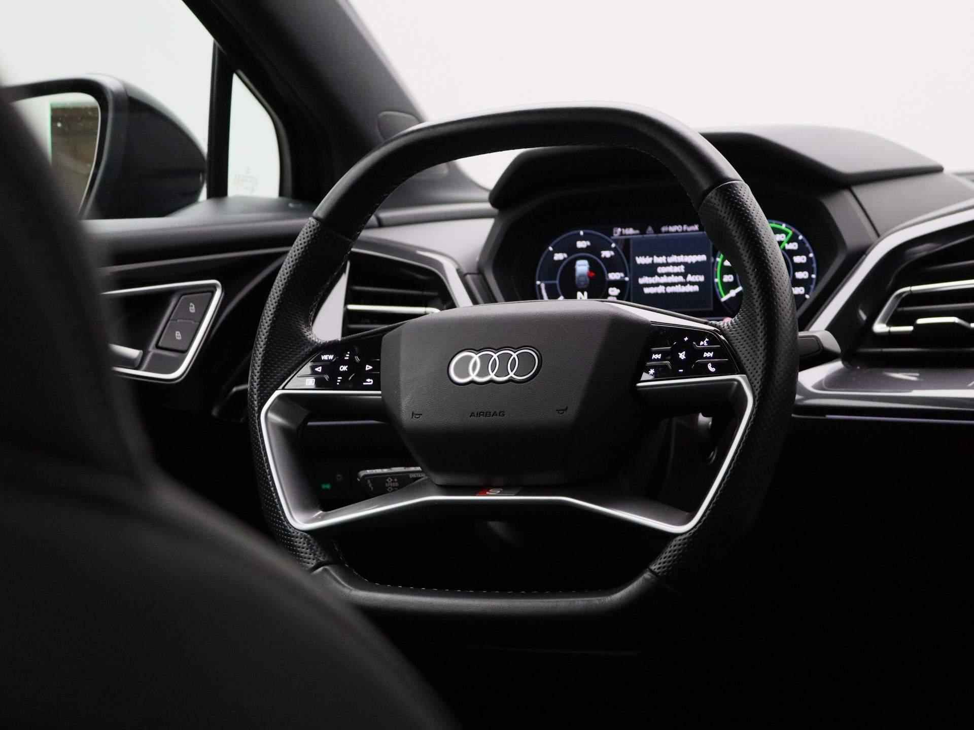 Audi Q4 Sportback e-tron 40 Launch edition S Competition 77 kWh | S-LINE 2X | SONOS AUDIO | ACHTERUITRIJCAMERA | VRITUAL COKPIT | SPORTSTOELEN | ADAPTIVE CRUISE CONTROL | ELEKTRISCHE ACHTERKLEP | STOELVERWARMING | - 41/46