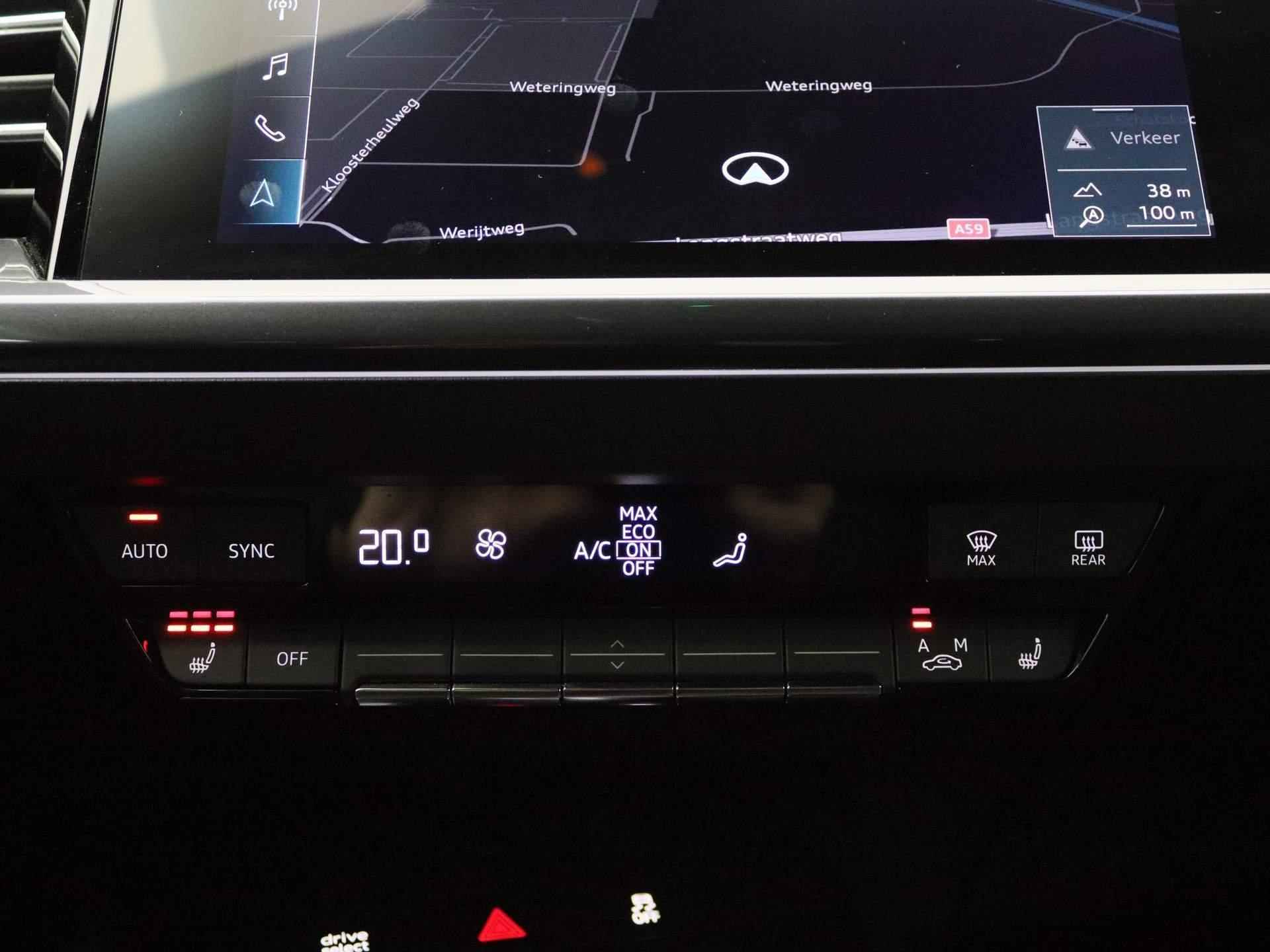 Audi Q4 Sportback e-tron 40 Launch edition S Competition 77 kWh | S-LINE 2X | SONOS AUDIO | ACHTERUITRIJCAMERA | VRITUAL COKPIT | SPORTSTOELEN | ADAPTIVE CRUISE CONTROL | ELEKTRISCHE ACHTERKLEP | STOELVERWARMING | - 8/46