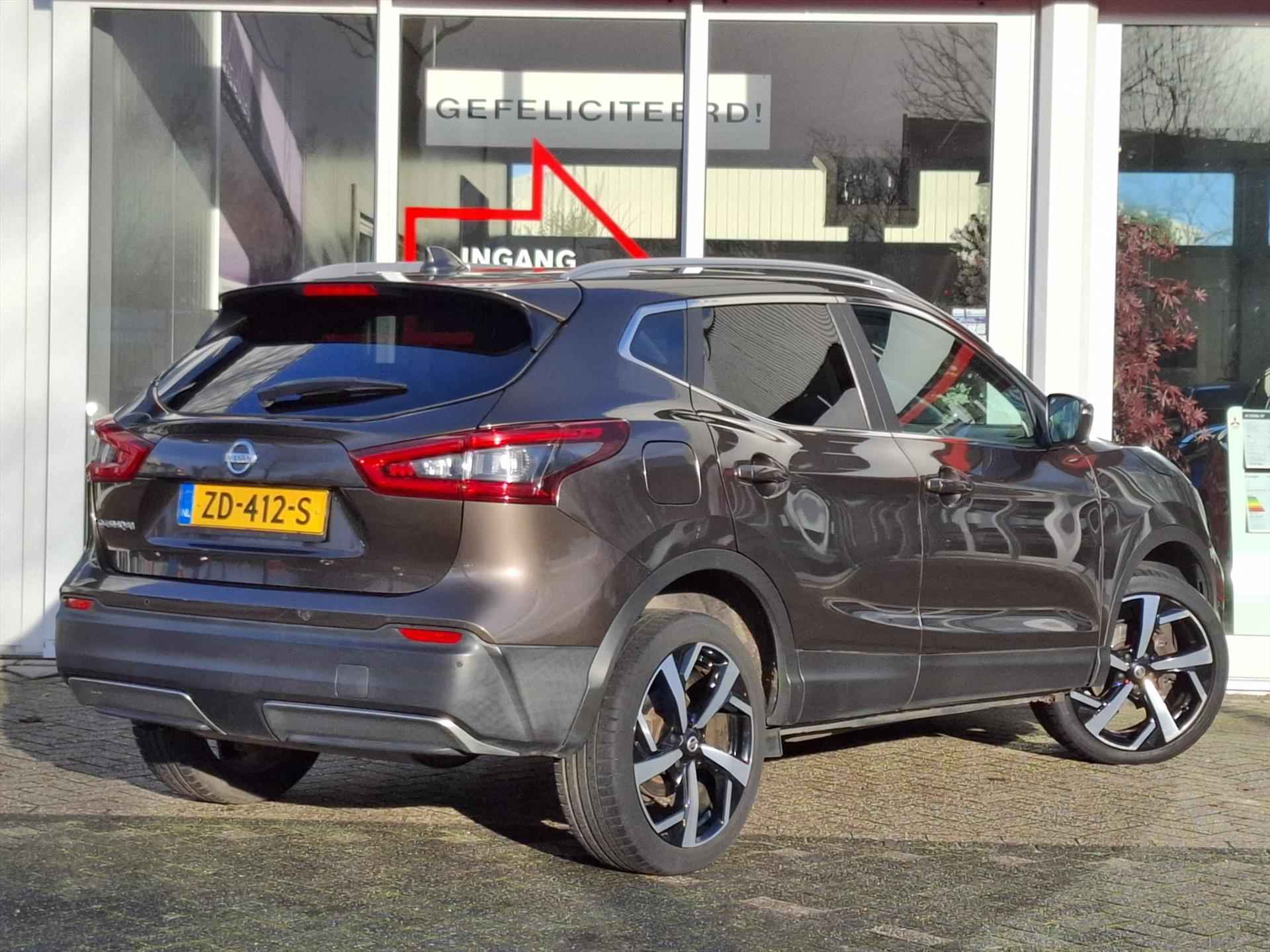 NISSAN Qashqai 1.2 115pk DIG-T Tekna | Panoramadak | 360 camera | Navigatie | Keyless entry | Voorruitverwarming - 4/33