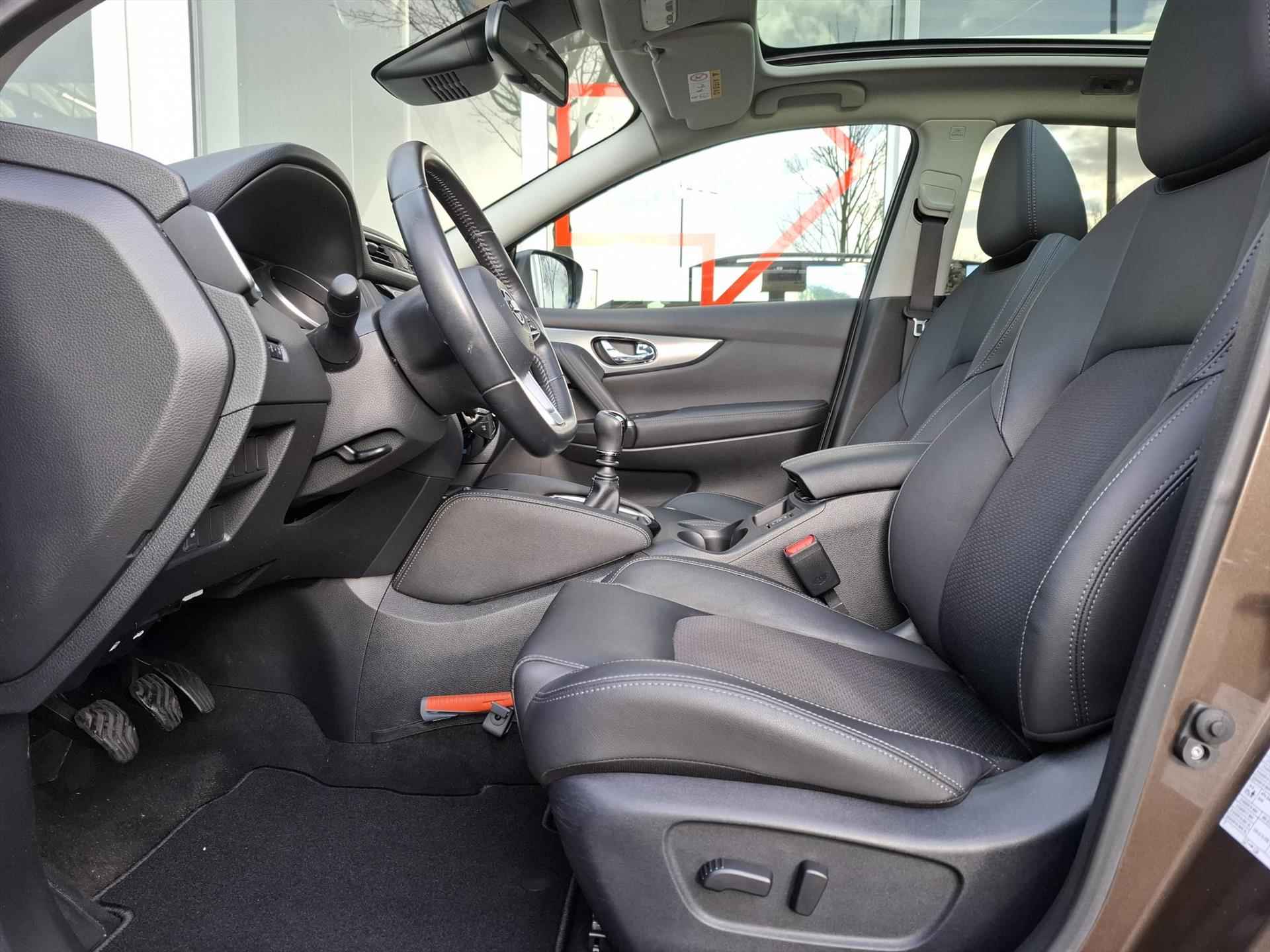 NISSAN Qashqai 1.2 115pk DIG-T Tekna | Panoramadak | 360 camera | Navigatie | Keyless entry | Voorruitverwarming - 7/33