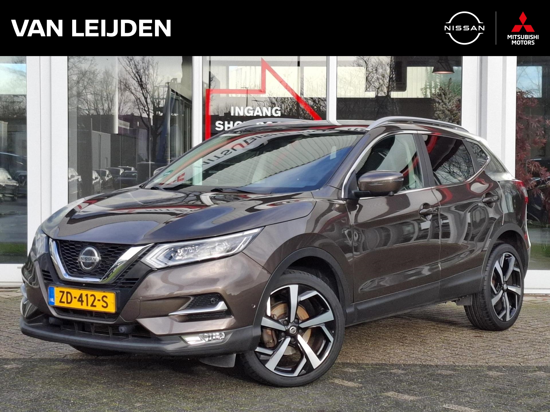 NISSAN Qashqai 1.2 115pk DIG-T Tekna | Panoramadak | 360 camera | Navigatie | Keyless entry | Voorruitverwarming