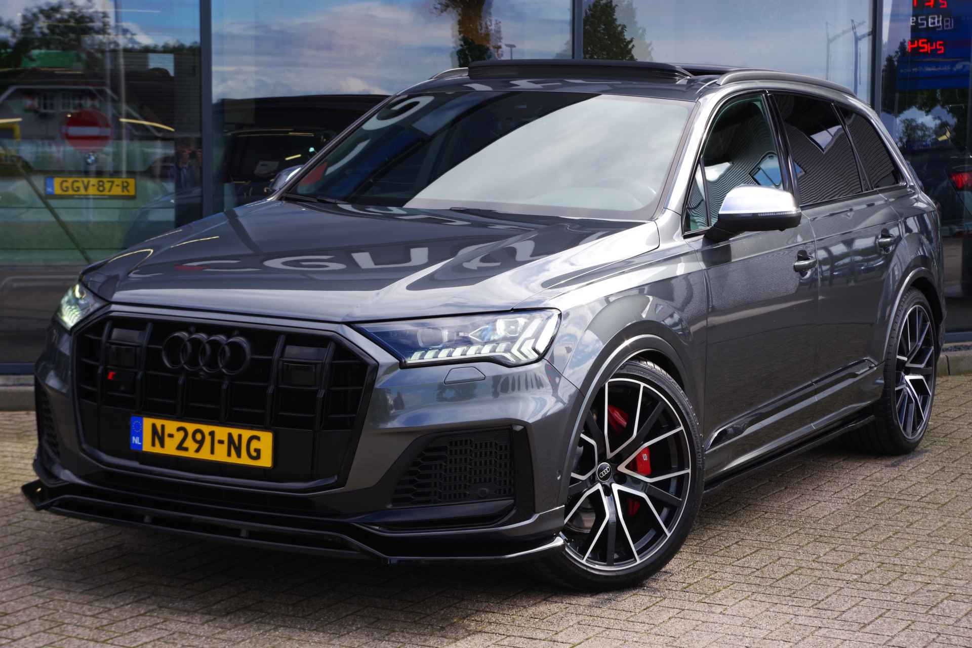 Audi SQ7 4.0 TDI SQ7 435 PK V8 Quattro 7p, Panoramadak, Trekhaak, 4-Wielsturing, BOSE, Laser-LED, 22" LM - 19/40