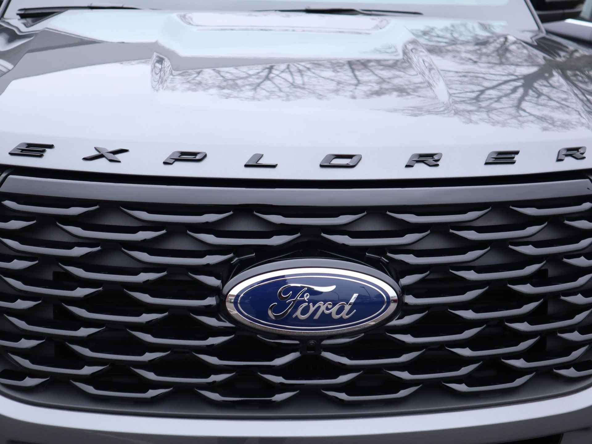 Ford Explorer 3.0 V6 EcoBoost PHEV ST-Line | 20" Lichtmetaal | 360° Camera | Leren bekleding | Afneembare trekhaak | Dual zone Climatecontrol | Led koplampen | Panorama dak | Adaptive cruisecontrol | B&O Premium Audio | - 19/82