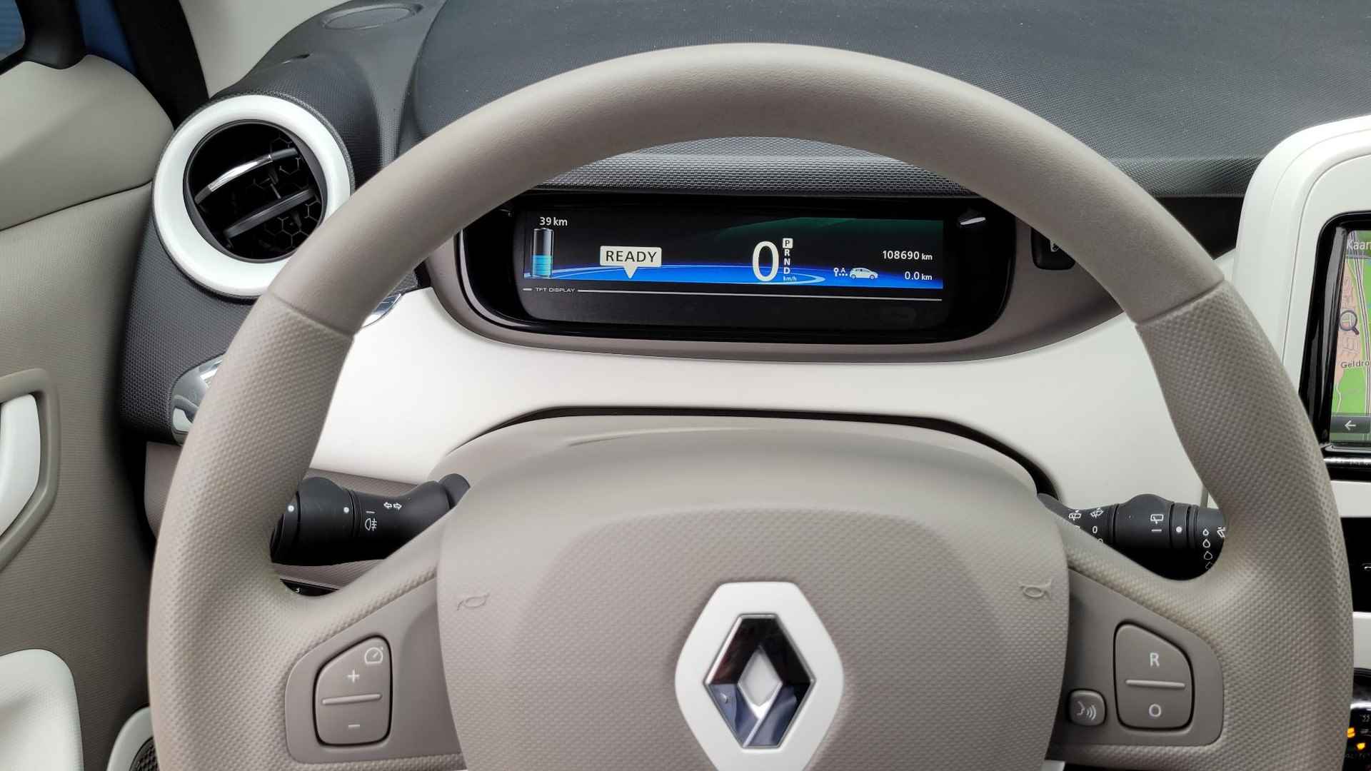 Renault ZOE Q210 Zen Quickcharge 22 kWh (ex Accu) Navigatie|Climatronic|LM velgen|PDC achter| - 23/35