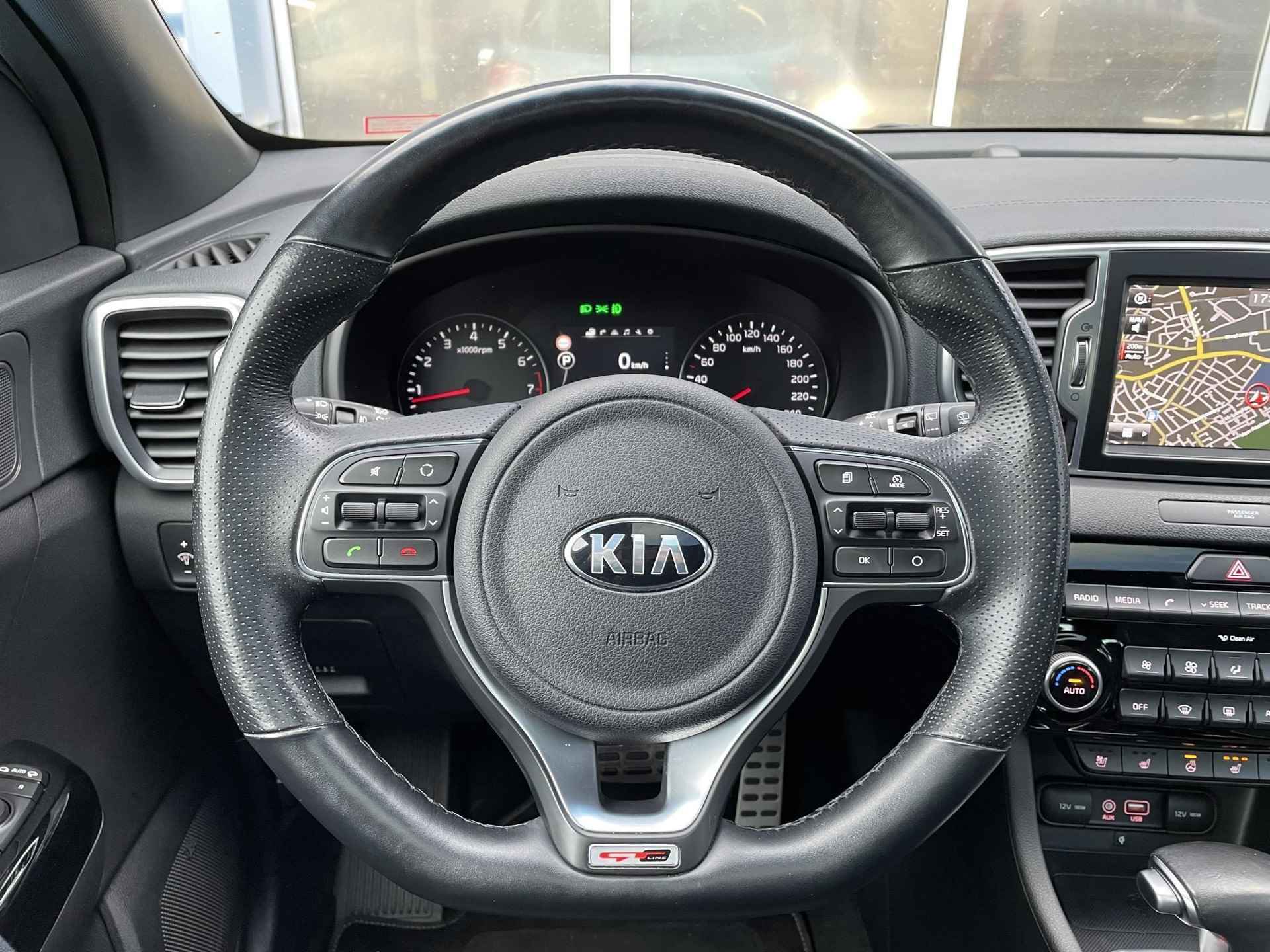 Kia Sportage 1.6 T-GDI 4WD CRUISE PANO LEER TREKH P-CAM - 13/21