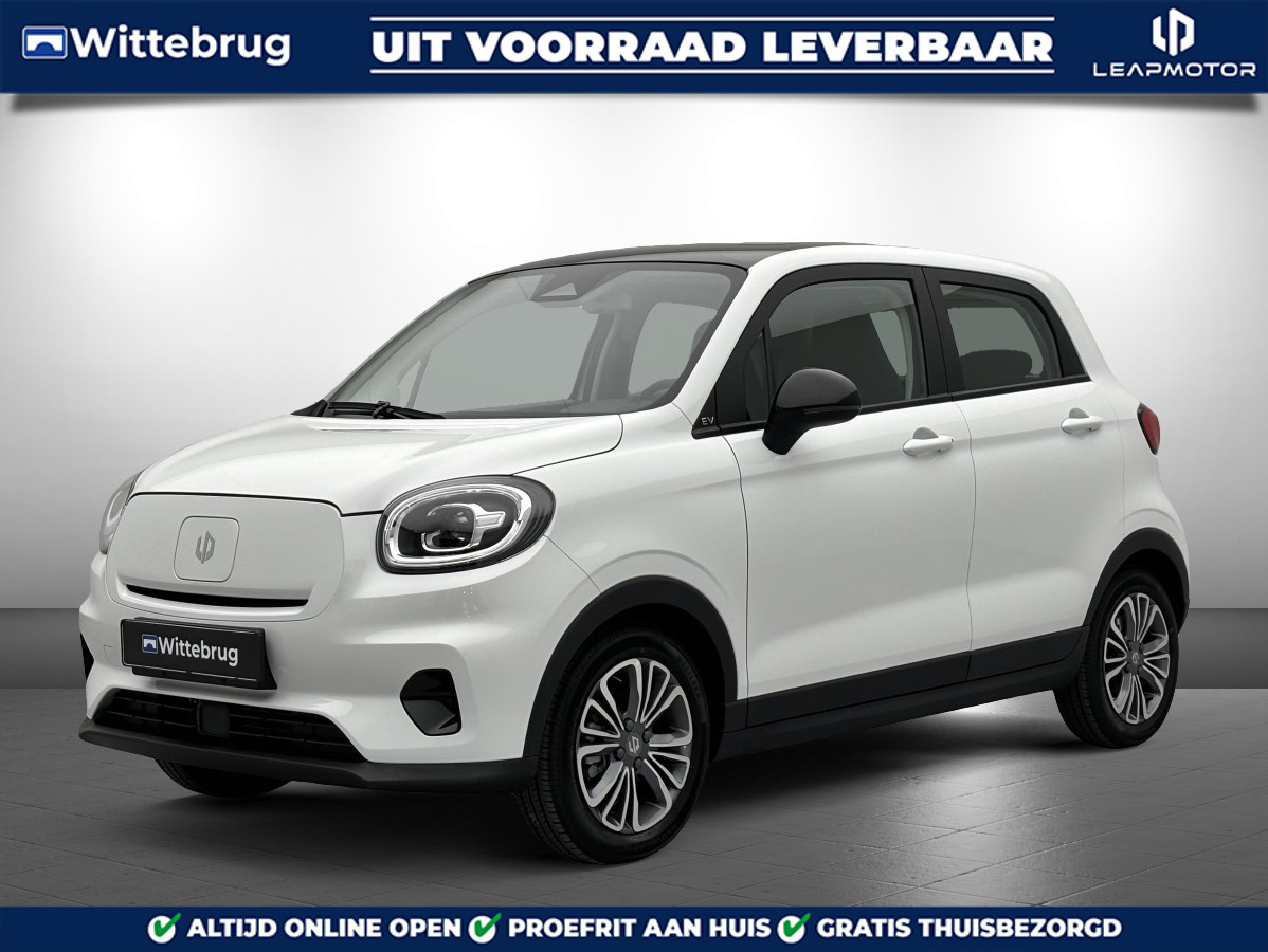 Leapmotor T03 Smart 37.7 kWh Volledig Elektrisch met 265 km WLTP Range, Airconditioning, Panoramadak, Adaptive Cruise Control en Uit voorraad leverbaar!