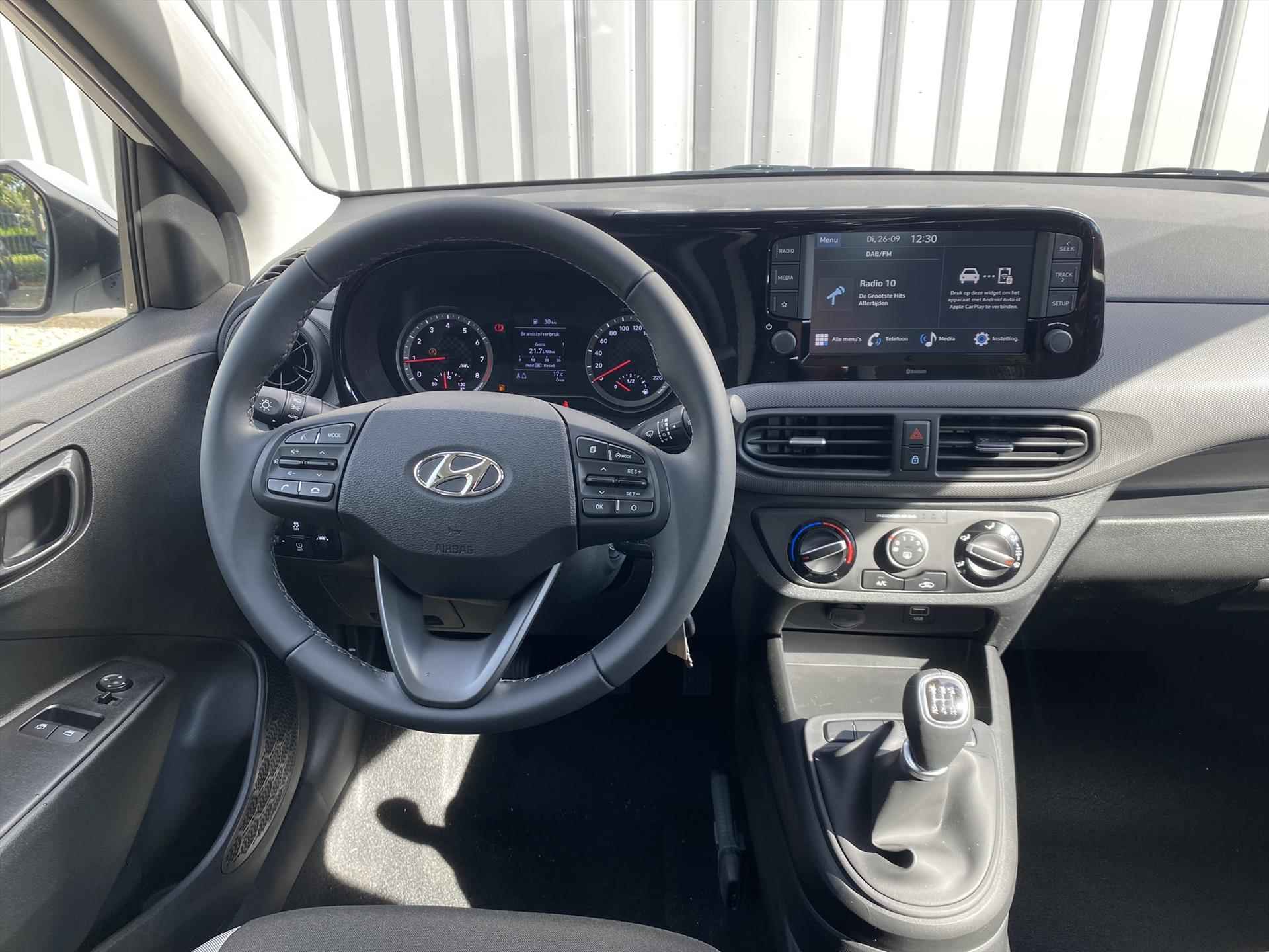 Hyundai I10 1.0i 67pk Comfort | Cruise Control | Apple Carplay | Android Auto | - 10/34