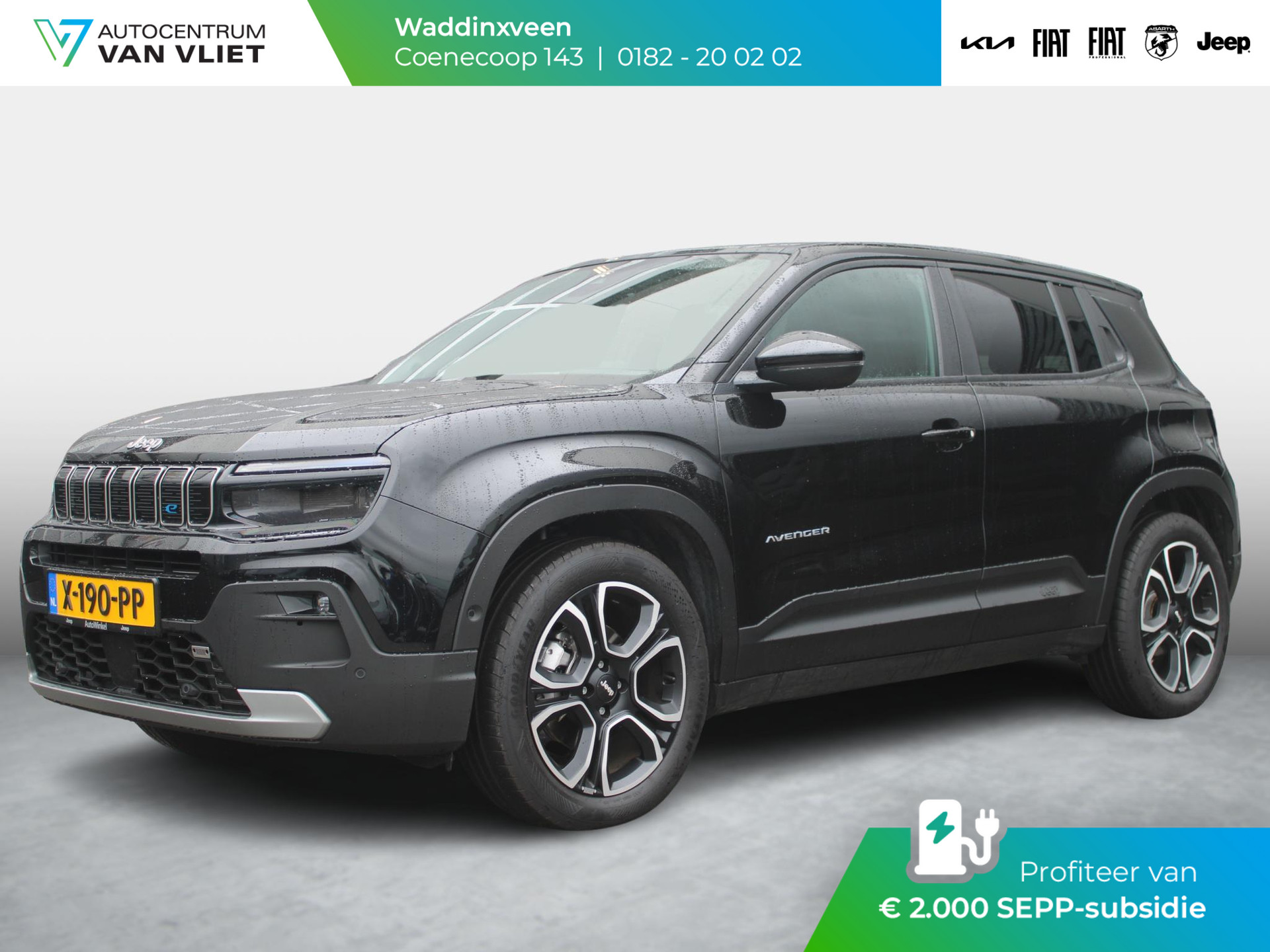 Jeep Avenger Summit 54 kWh | Infotainment Pack | Uit voorraad leverbaar | Subsidie € 2.000,- *