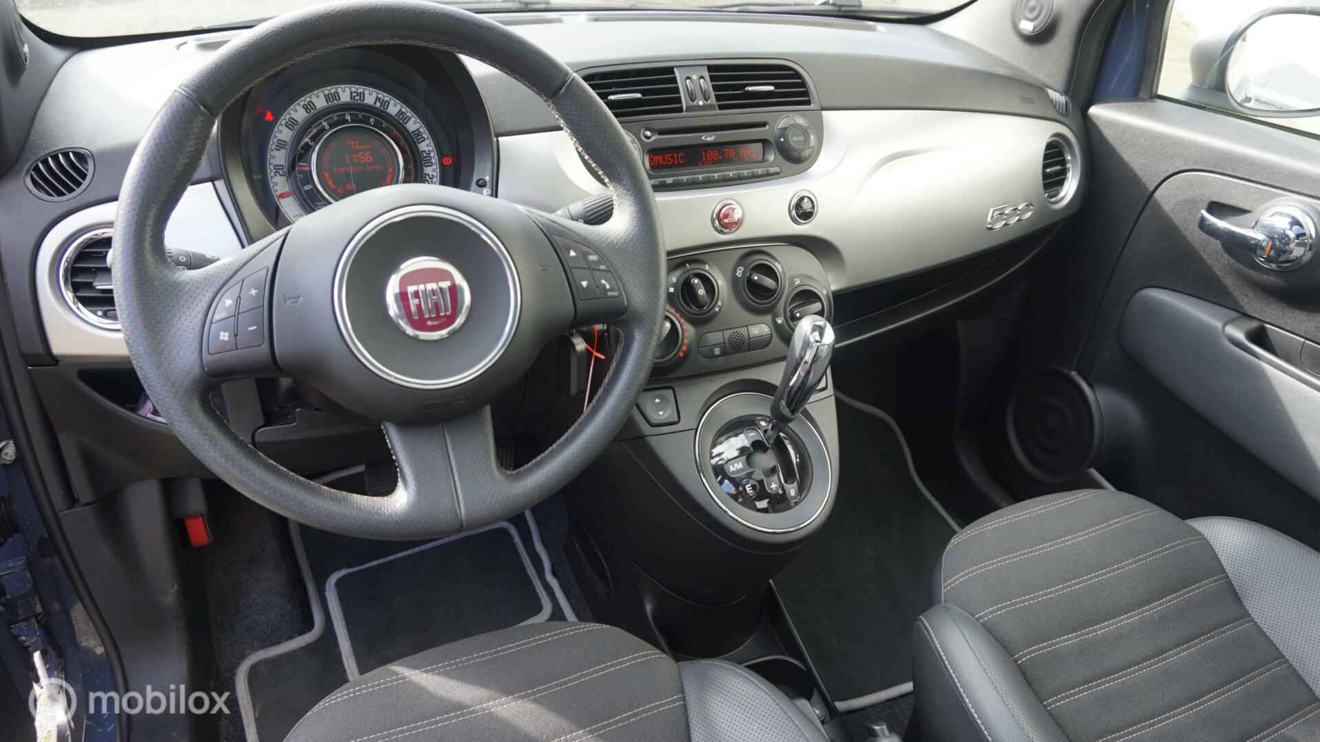 Fiat 500 1.2 Automaat | Airco | glazen dak - 9/27