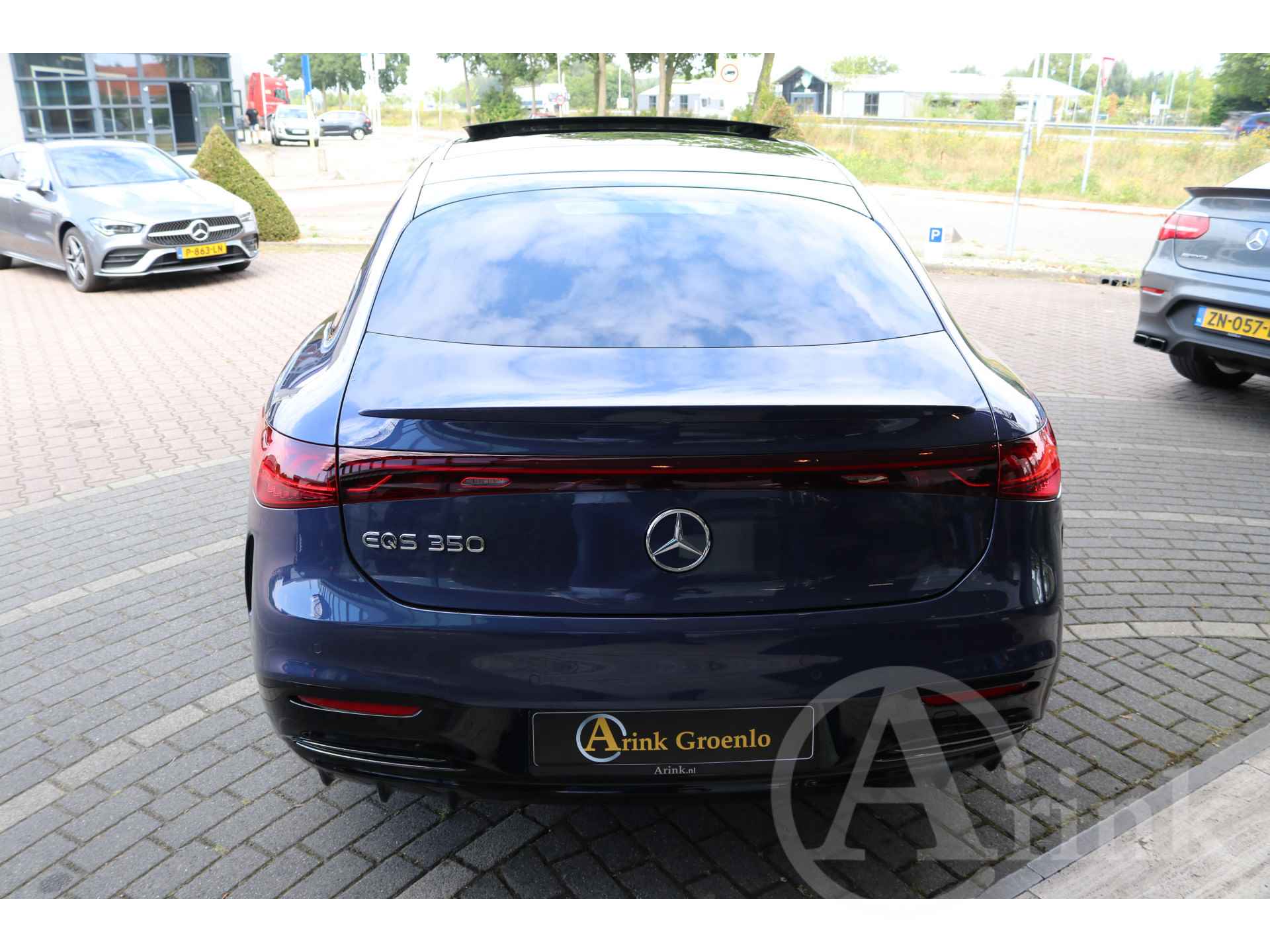 Mercedes-Benz EQS 350 AMG Line 90kWh Premium Pack Panoramadak Rijassistentie pakket Nightpakket Burmester - 8/51