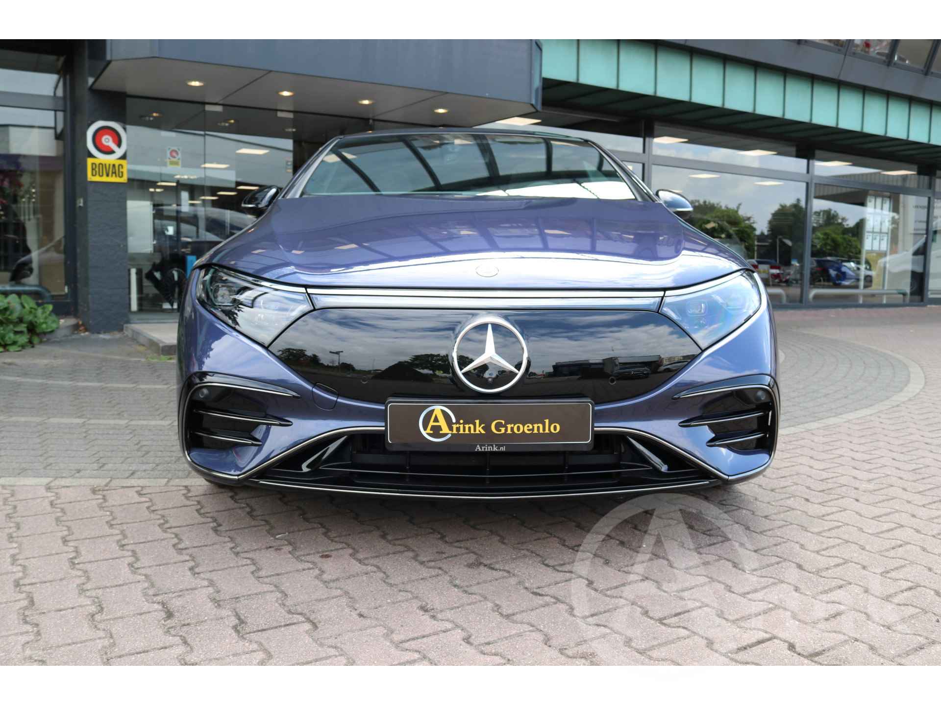 Mercedes-Benz EQS 350 AMG Line 90kWh Premium Pack Panoramadak Rijassistentie pakket Nightpakket Burmester - 15/50