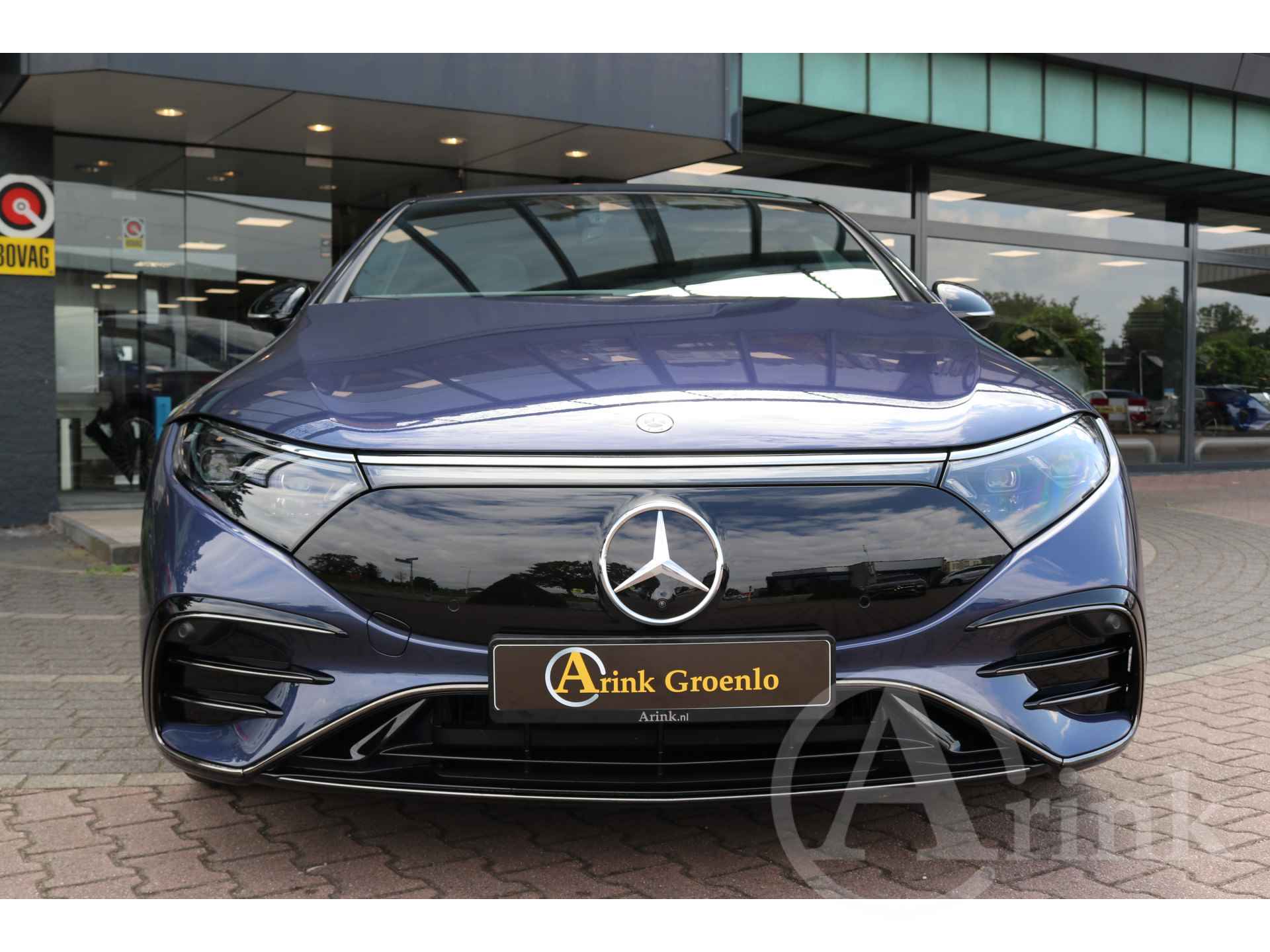 Mercedes-Benz EQS 350 AMG Line 90kWh Premium Pack Panoramadak Rijassistentie pakket Nightpakket Burmester - 42/50