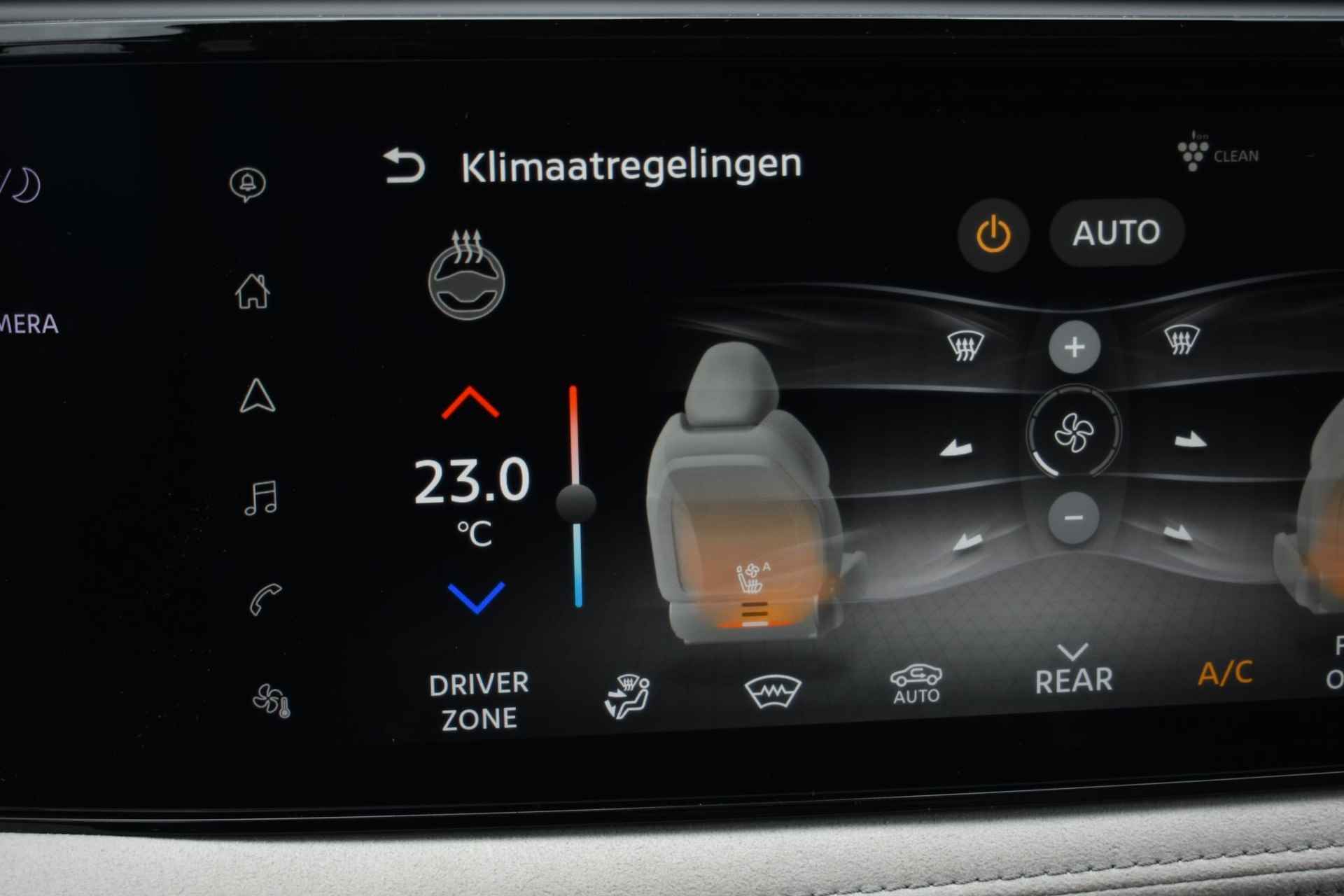 Nissan Ariya Evolve 91 kWh 240pk | Bose Audio | Schuif/kanteldak | Draadloze Apple Carplay & Android Auto | Elektrisch Verstelbare Stoelen | Stoel/Stuurwiel Verwarming | - 24/48