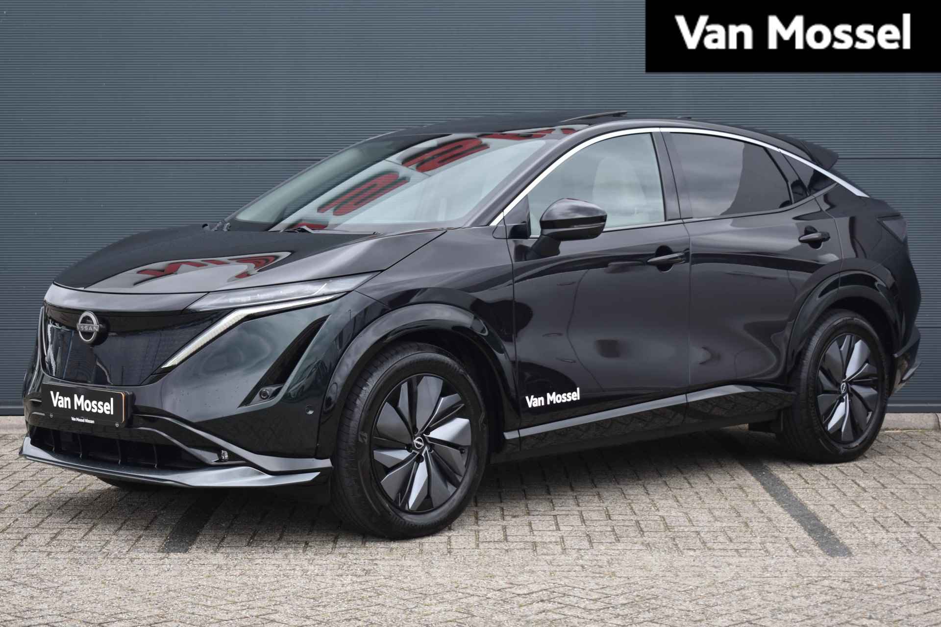 Nissan Ariya Evolve 91 kWh 240pk | Bose Audio | Schuif/kanteldak | Draadloze Apple Carplay & Android Auto | Elektrisch Verstelbare Stoelen | Stoel/Stuurwiel Verwarming | - 1/48