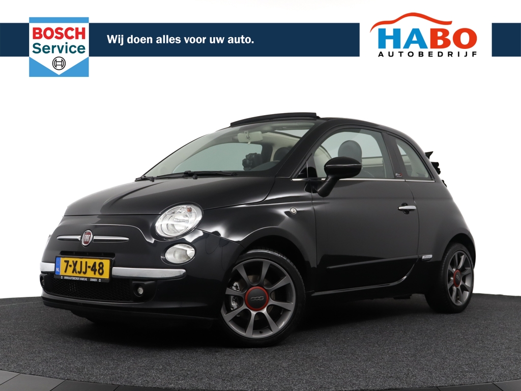 Fiat 500c 0.9 TWINAIR TURBO CULT 80PK AUTOMAAT ECC/CRUISE/NAV/LEDER/PARK.SENS/LMV