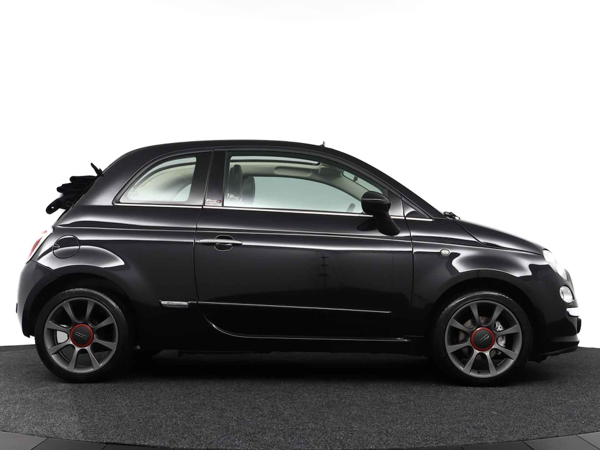 Fiat 500c 0.9 TWINAIR TURBO CULT 80PK AUTOMAAT ECC/CRUISE/NAV/LEDER/PARK.SENS/LMV - 8/45