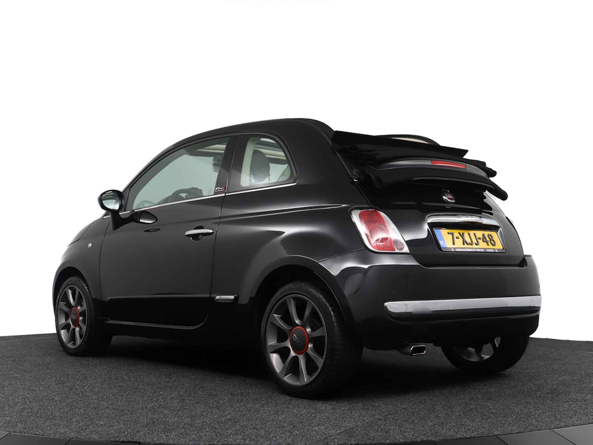 Fiat 500c 0.9 TWINAIR TURBO CULT 80PK AUTOMAAT ECC/CRUISE/NAV/LEDER/PARK.SENS/LMV - 14/45