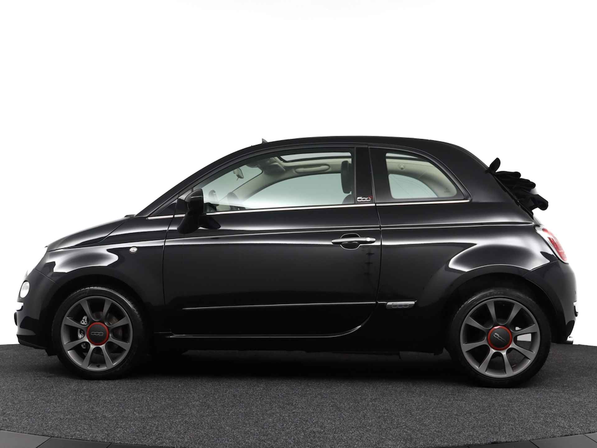 Fiat 500c 0.9 TWINAIR TURBO CULT 80PK AUTOMAAT ECC/CRUISE/NAV/LEDER/PARK.SENS/LMV - 16/45