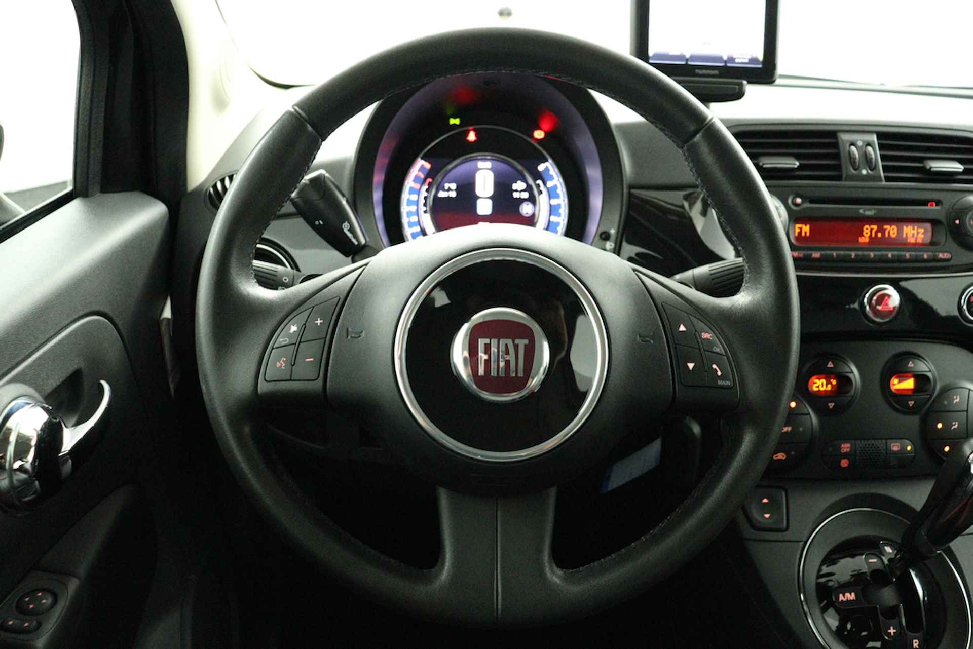 Fiat 500c 0.9 TWINAIR TURBO CULT 80PK AUTOMAAT ECC/CRUISE/NAV/LEDER/PARK.SENS/LMV - 25/45