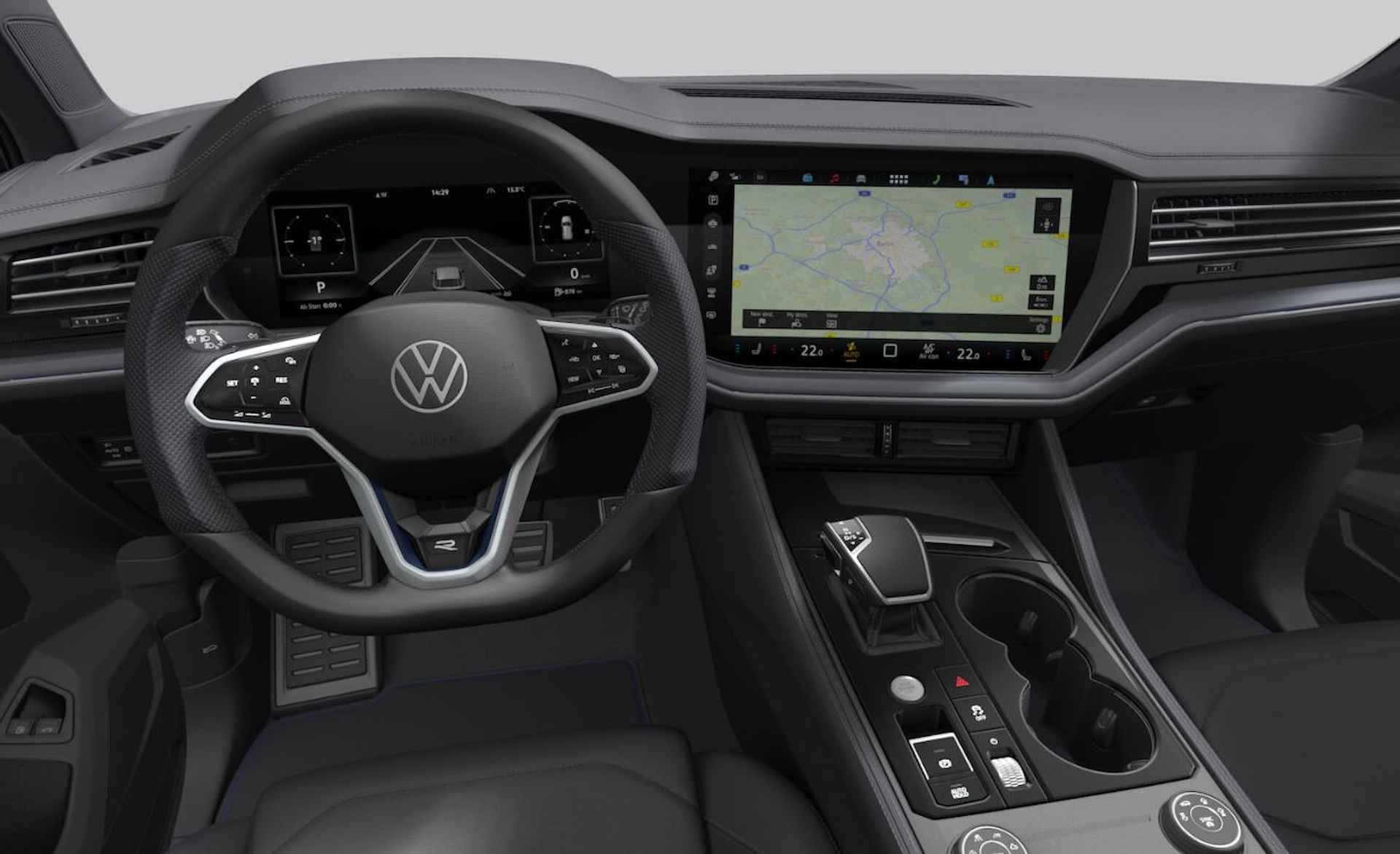Volkswagen Touareg 3.0 TSi eHybrid 4MOTION R | Led Matrix | Luchtvering | Trekhaak | DCC | Panoramadak | 22" inch lm velgen | - 5/6