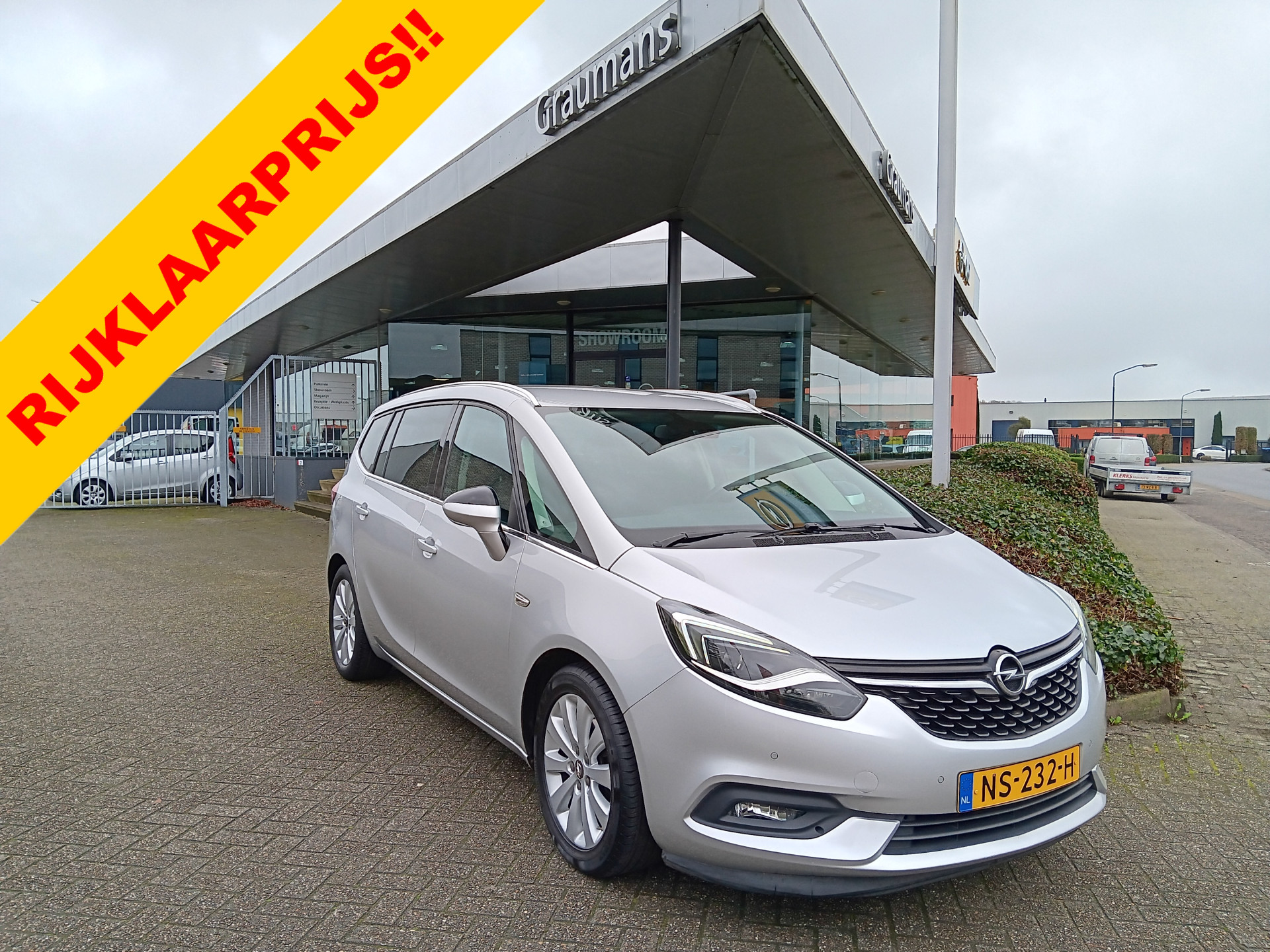 Opel Zafira 1.4 Turbo 140PK Innovation 7-zitter, Airco, Navi, Camera, PDC etc. incl. 12 mnd BOVAG