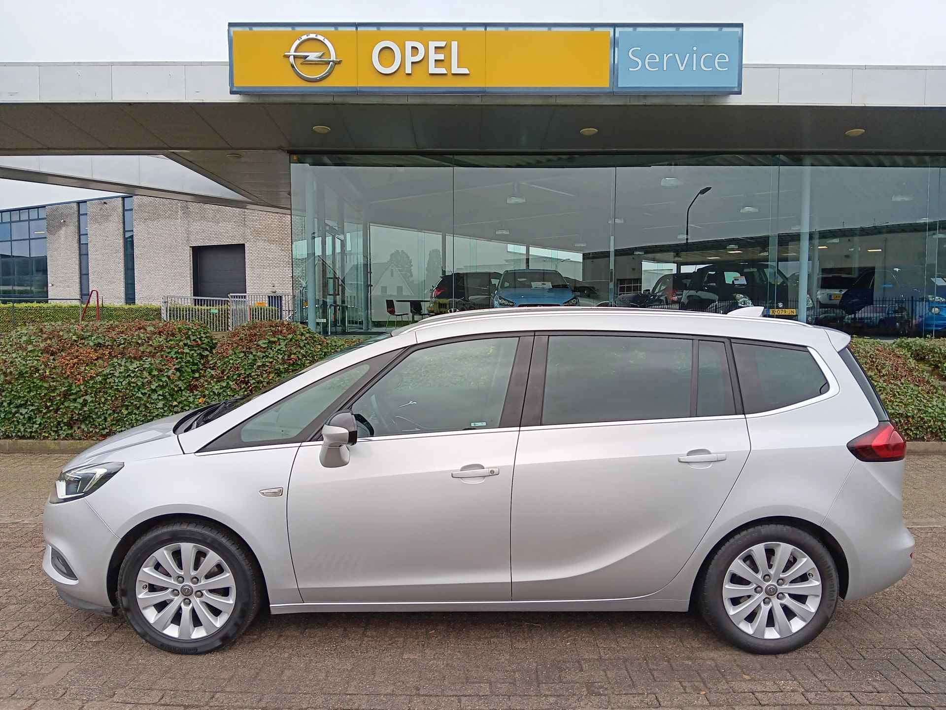 Opel Zafira 1.4 Turbo 140PK Innovation 7-zitter, Airco, Navi, Camera, PDC etc. incl. 12 mnd BOVAG - 7/26