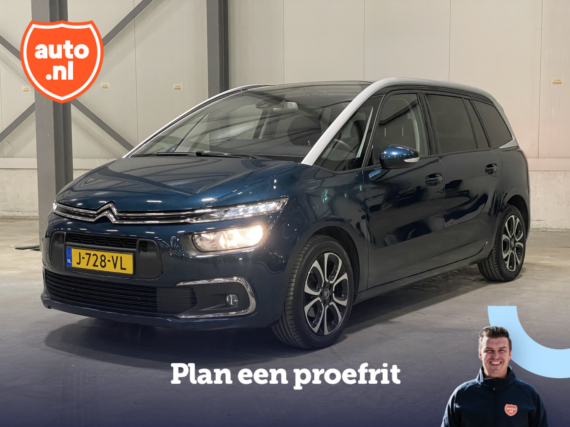 Citroën Grand C4 Spacetourer 1.2 PureTech Business | Distributieriem vervangen | Adapt Cruise Control | Camera | Carplay | Trekhaak | Stoelmassage + Verwarming |