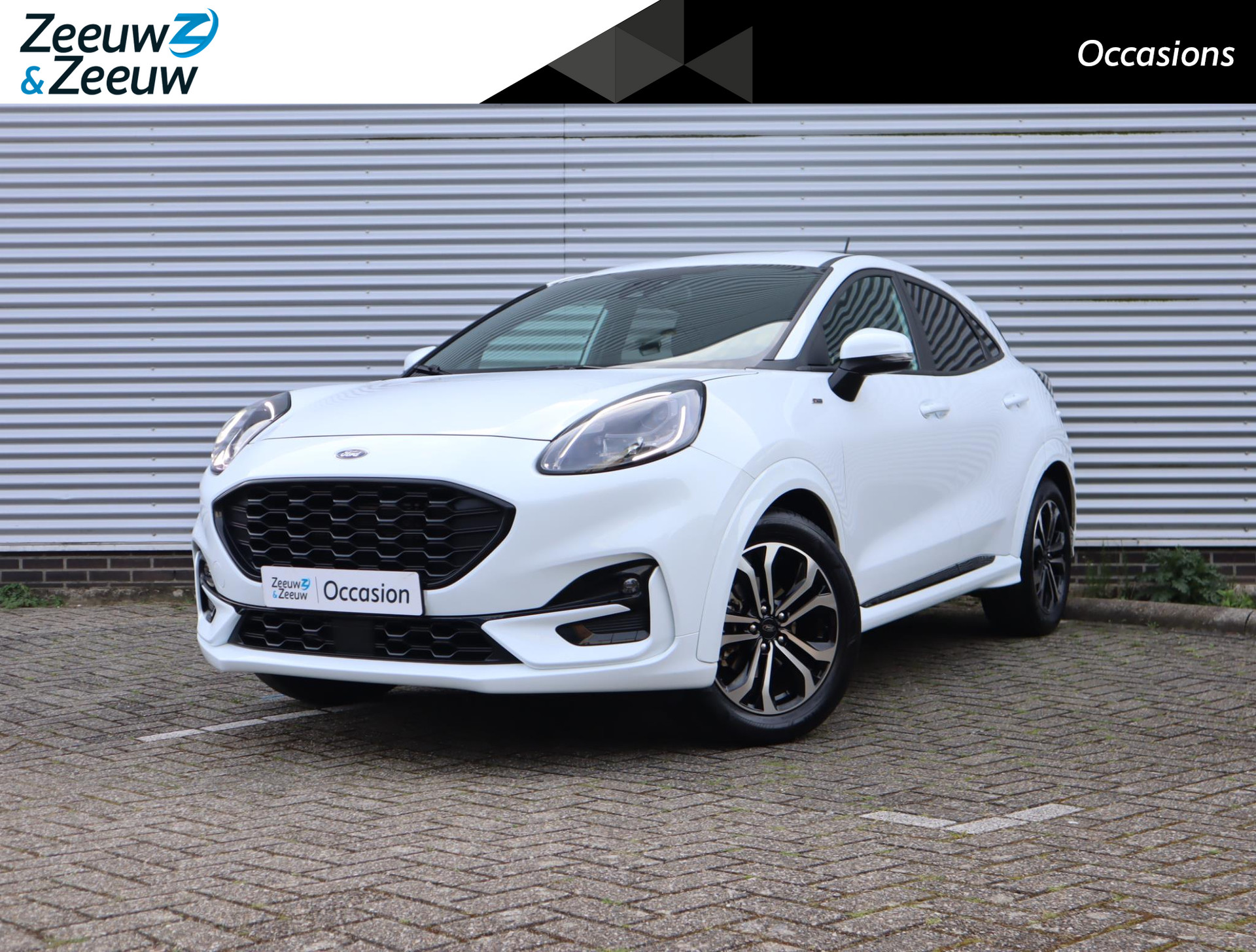 Ford Puma 1.0 EcoBoost Hybrid ST-Line | Afneembare Trekhaak | Winter Pack | Privacy Glass | Navigatie | Cruise Control | DAB+ | Apple Carplay&Android Auto | Parkeersensoren |