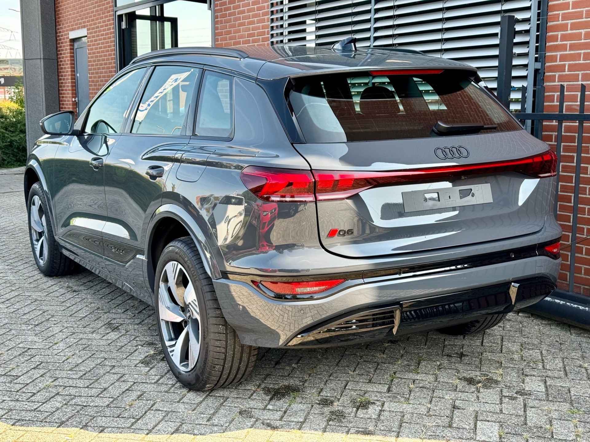 Audi Q6 e-tron 100kWh 306pk S edition performance | S-Line Luchtvering | Bijrijdersscherm | - 6/10