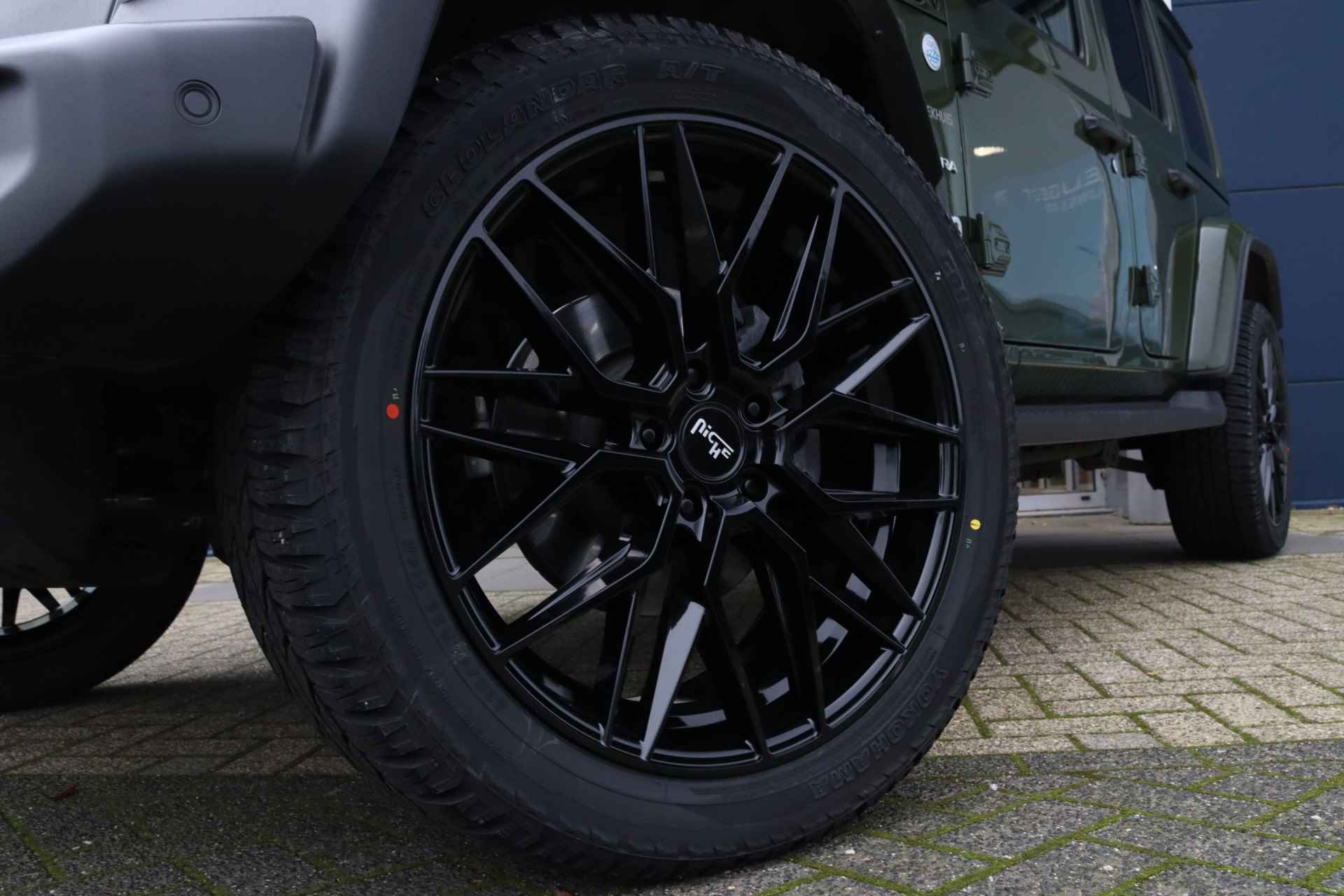 Jeep Wrangler Unlimited 4xe 380PK Sahara | 22'' Velgen | Stuur + Stoel verwarming | Camera V/A | ACC | Keyless - 9/59