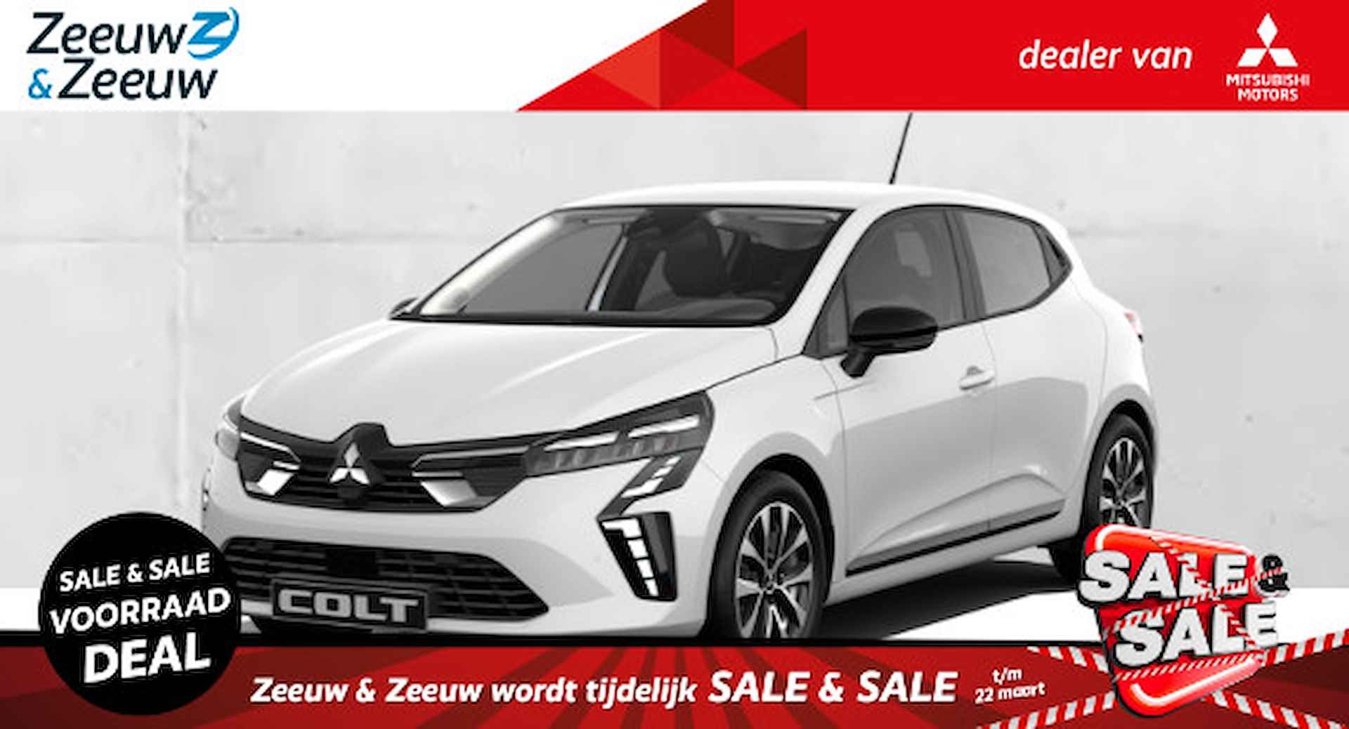 Mitsubishi Colt 1.0T MT Intense | Snel leverbaar |  €4000,- Korting | Camera | Climate control | Cruise controle | Android auto | Apple Carplay | op=op informeer naar de beschikbaarheid