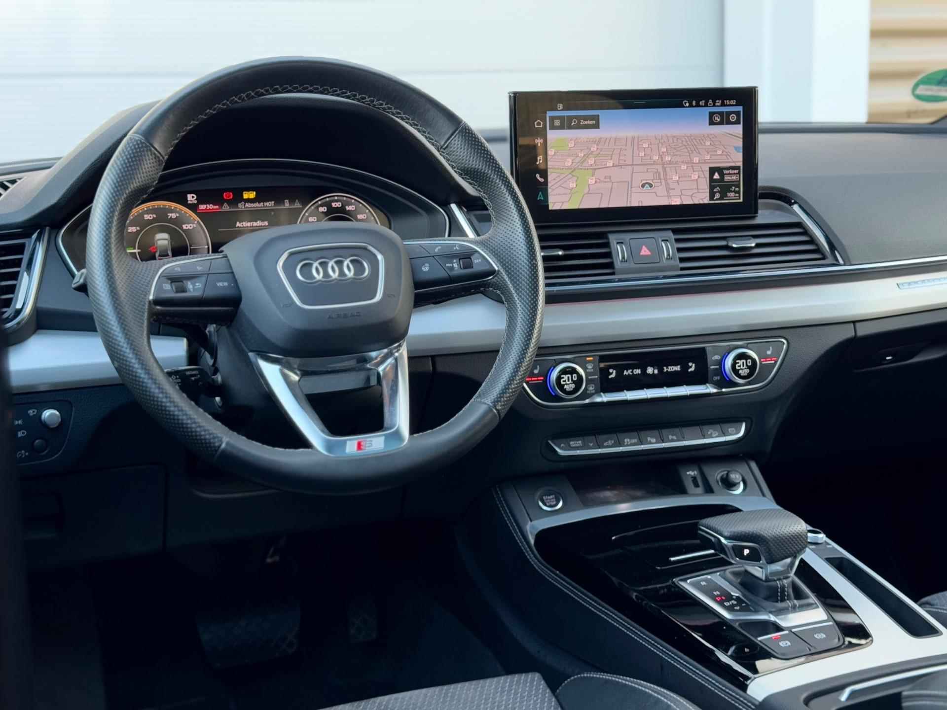 Audi Q5 55 TFSI e S edition B&O/Memory/360/Pano - 17/30