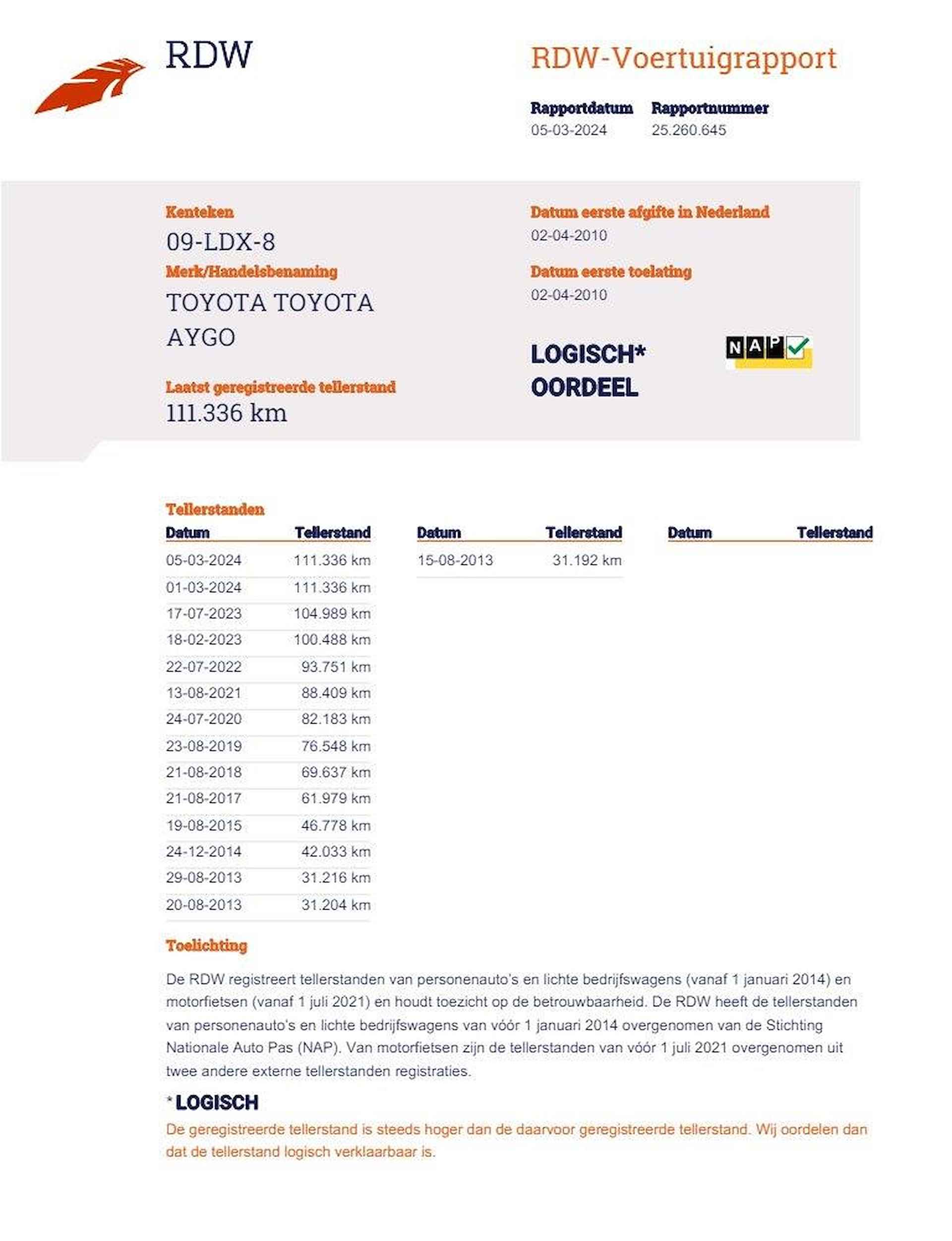 Toyota Aygo 1.0-12V Comfort | NL | 5-DRS | Airco | CV | Carkit | Electrisch pakket - 8/19
