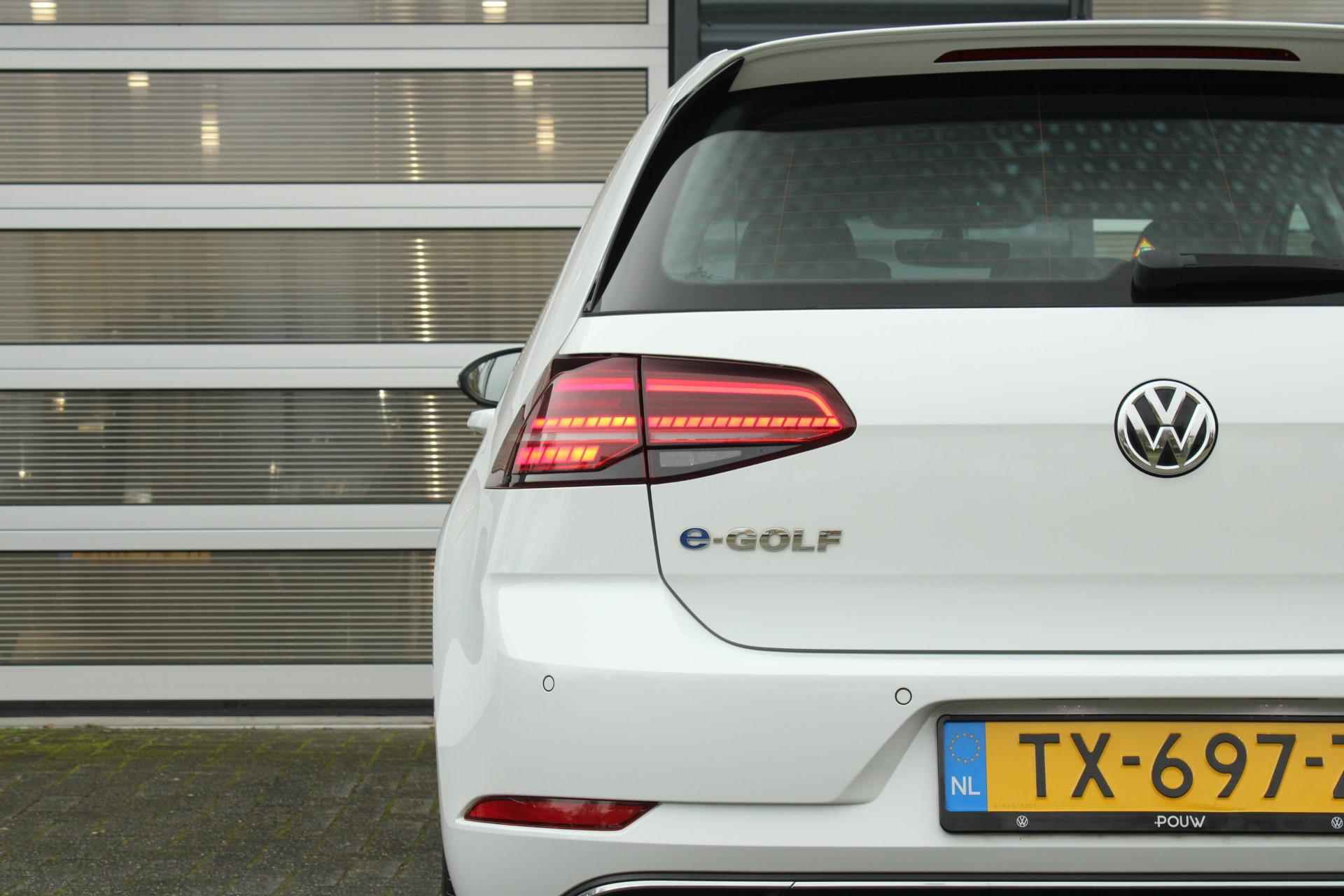 Volkswagen e-Golf 136pk Automaat 38kWh | Aviloo SoH 94% | Warmtepomp | DAB+ | Digital Cockpit - 33/49