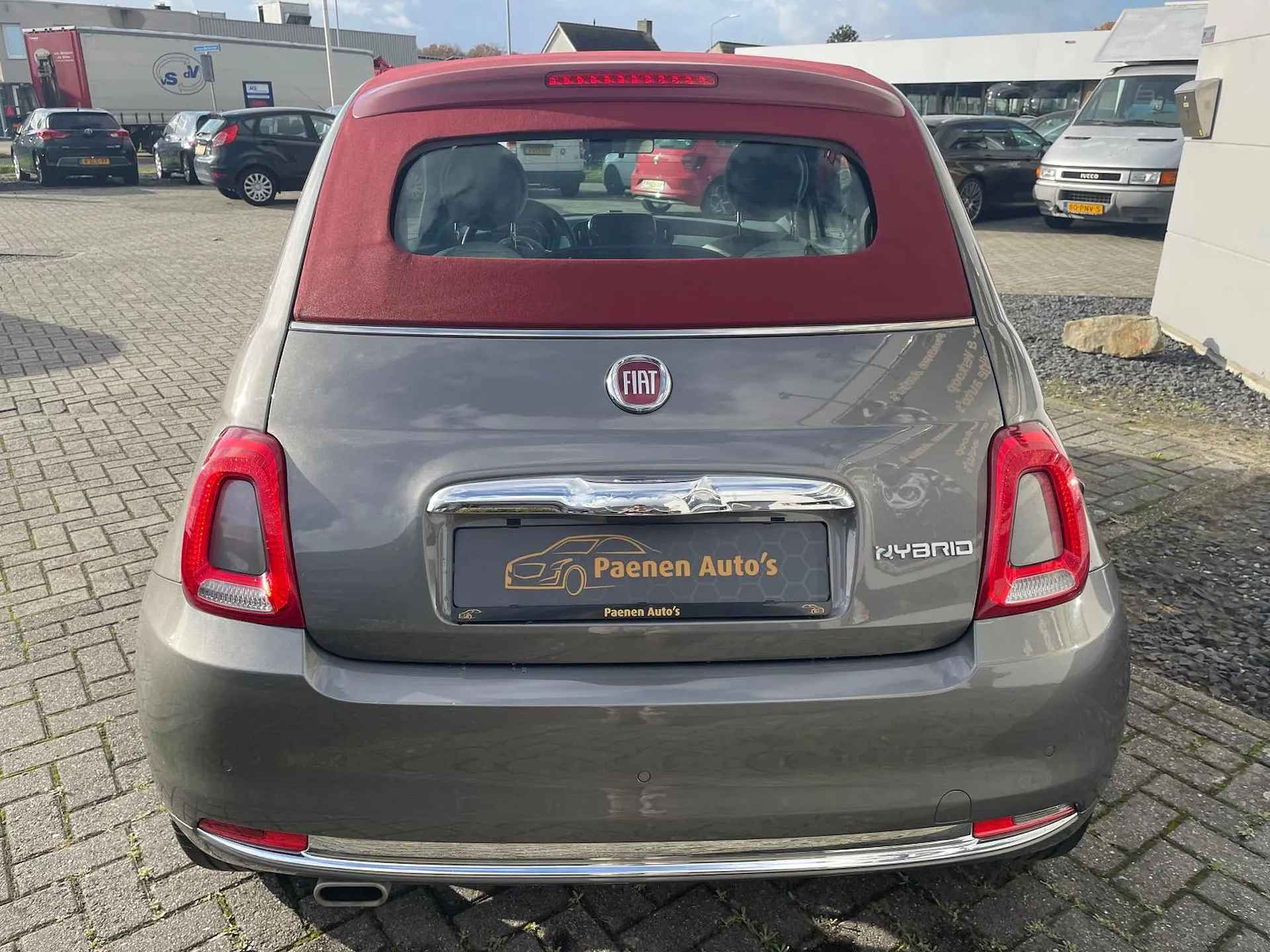 Fiat 500C 1.0 Hybrid|Navi|CC|Cabrio|Sensor - 3/26