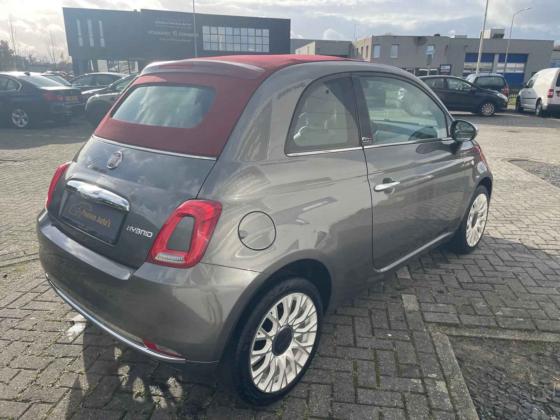 Fiat 500C 1.0 Hybrid|Navi|CC|Cabrio|Sensor - 5/26